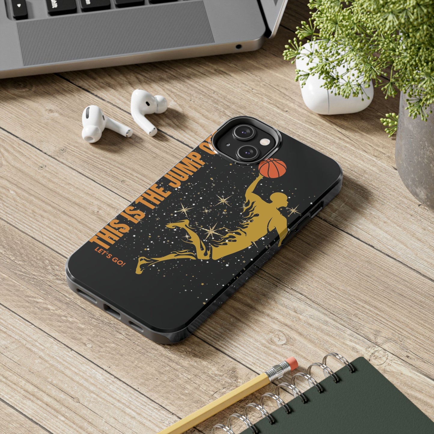 Basketball Jump off Tough Phone Cases