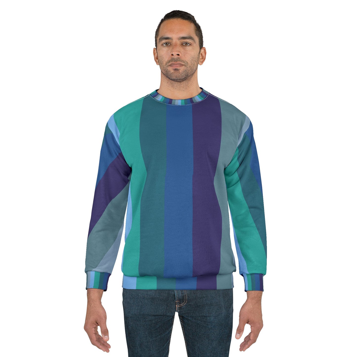 Striped Unisex Sweatshirt