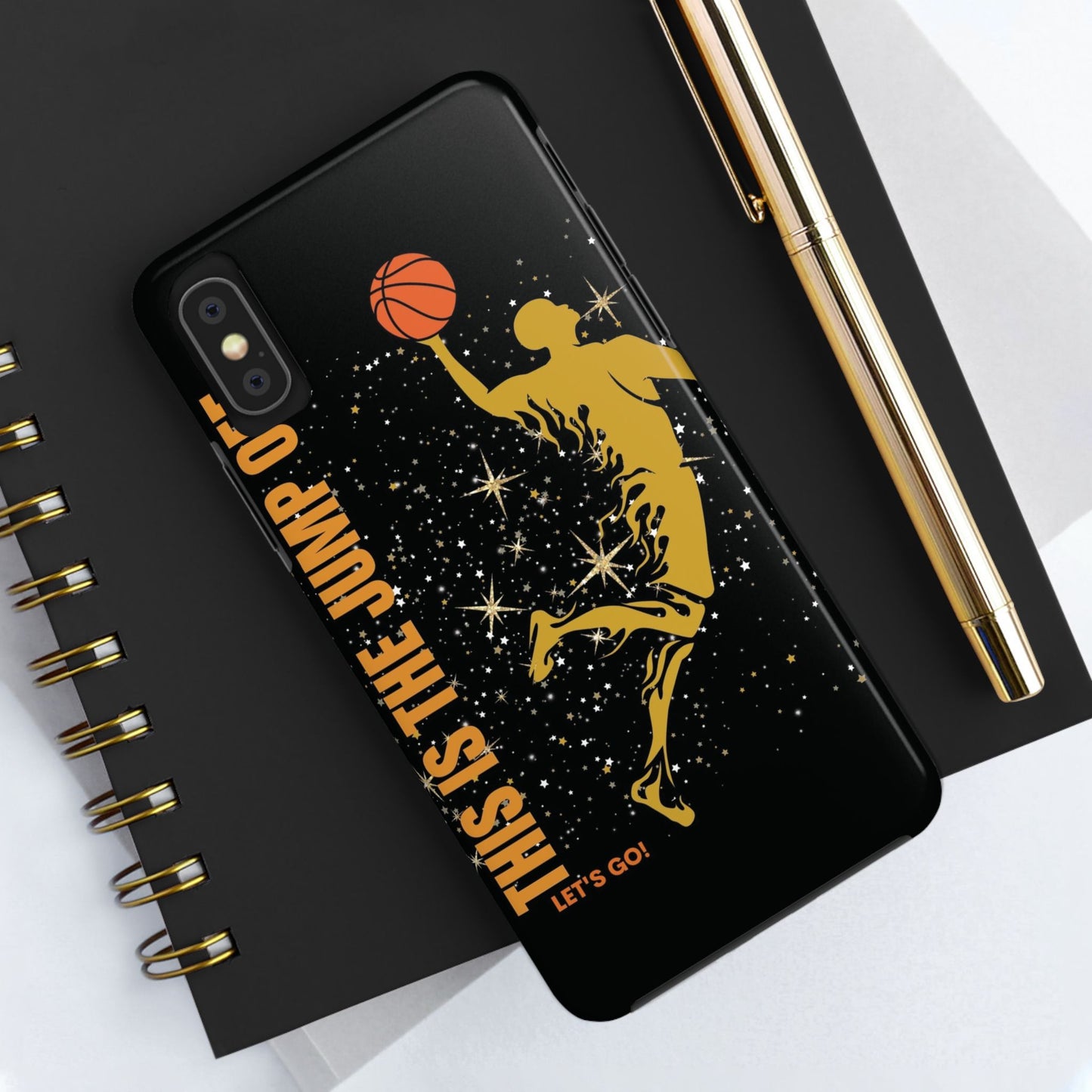 Basketball Jump off Tough Phone Cases
