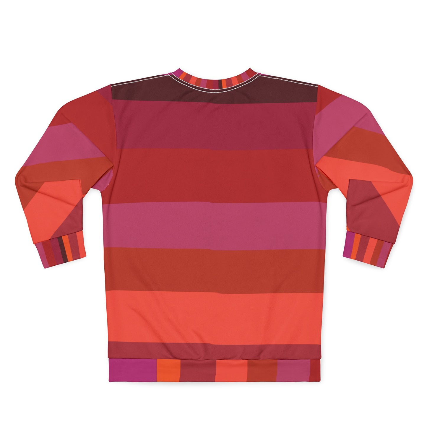Striped Unisex Sweatshirt (AOP)