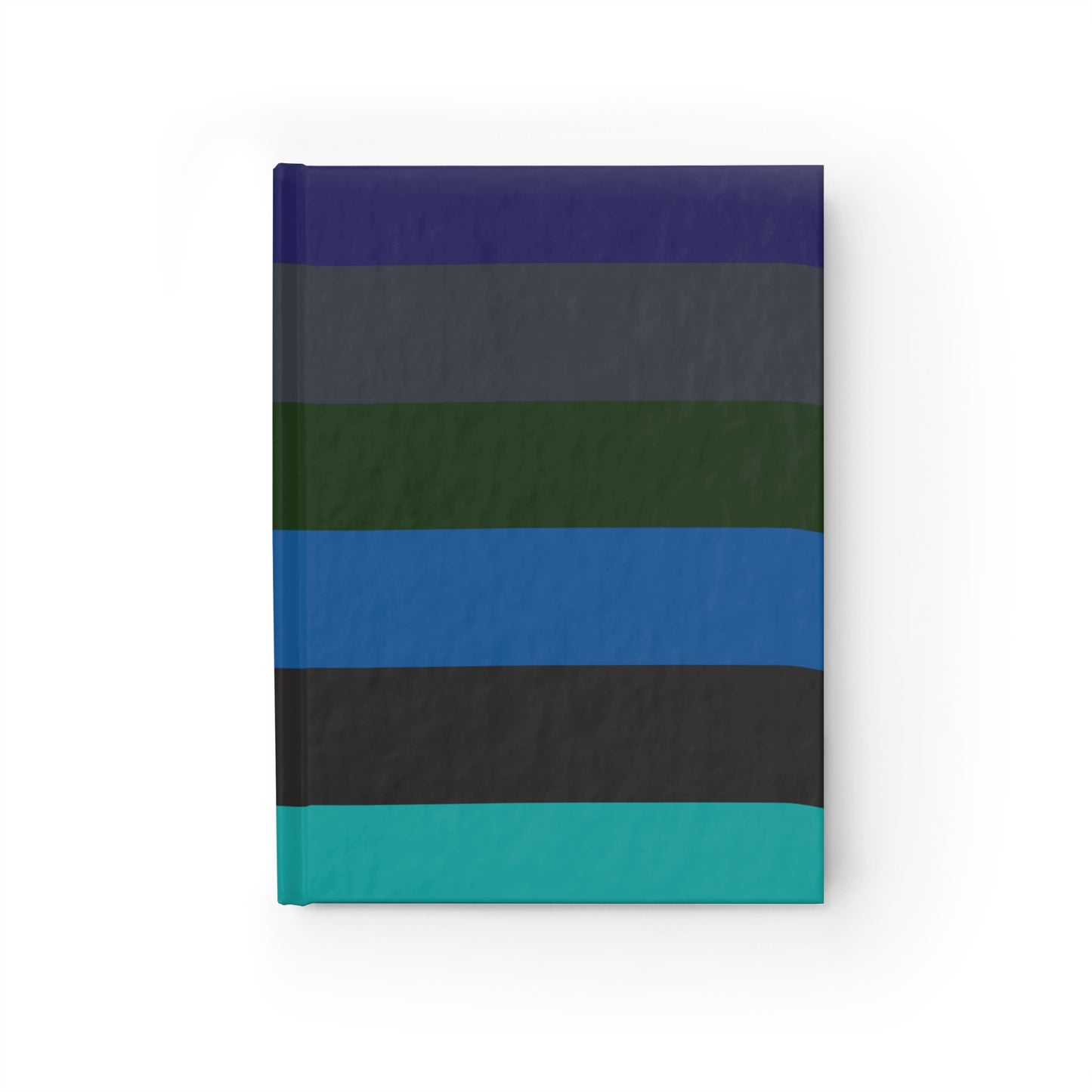 Bold Color Stripe Journal - Blank
