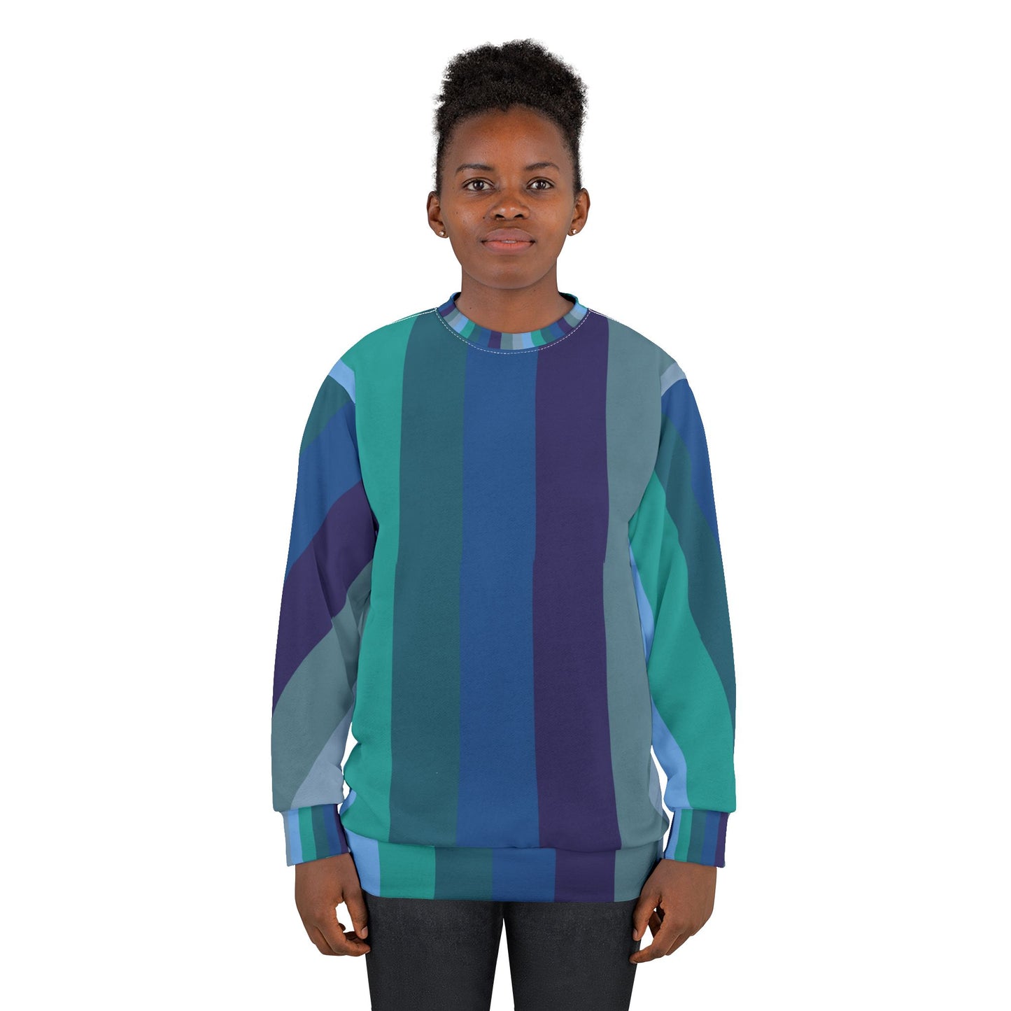 Striped Unisex Sweatshirt