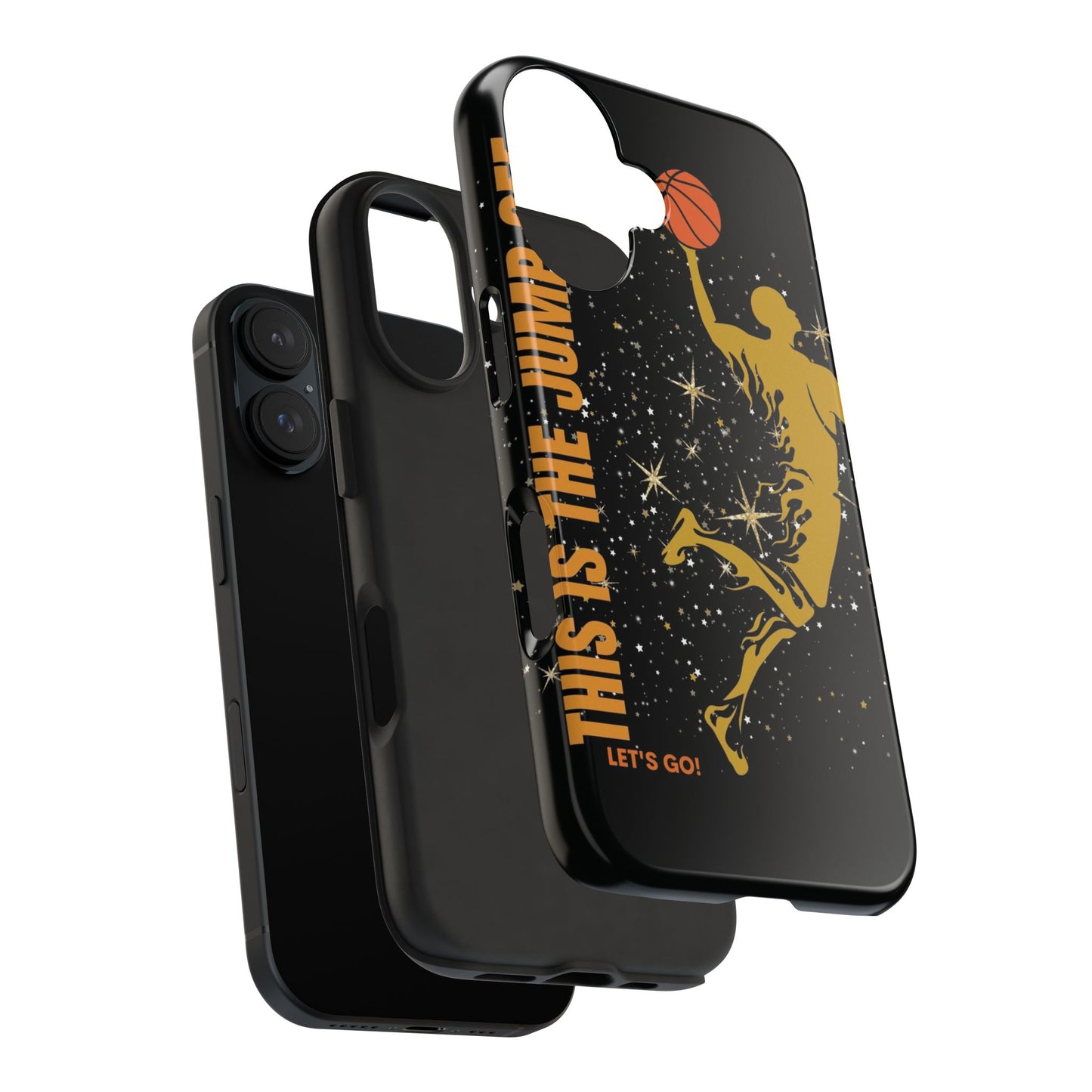 Basketball Jump off Tough Phone Cases