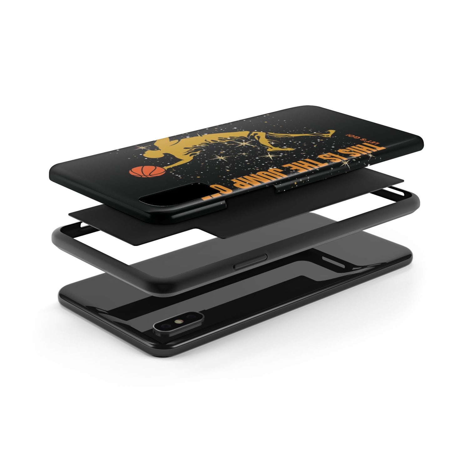 Basketball Jump off Tough Phone Cases