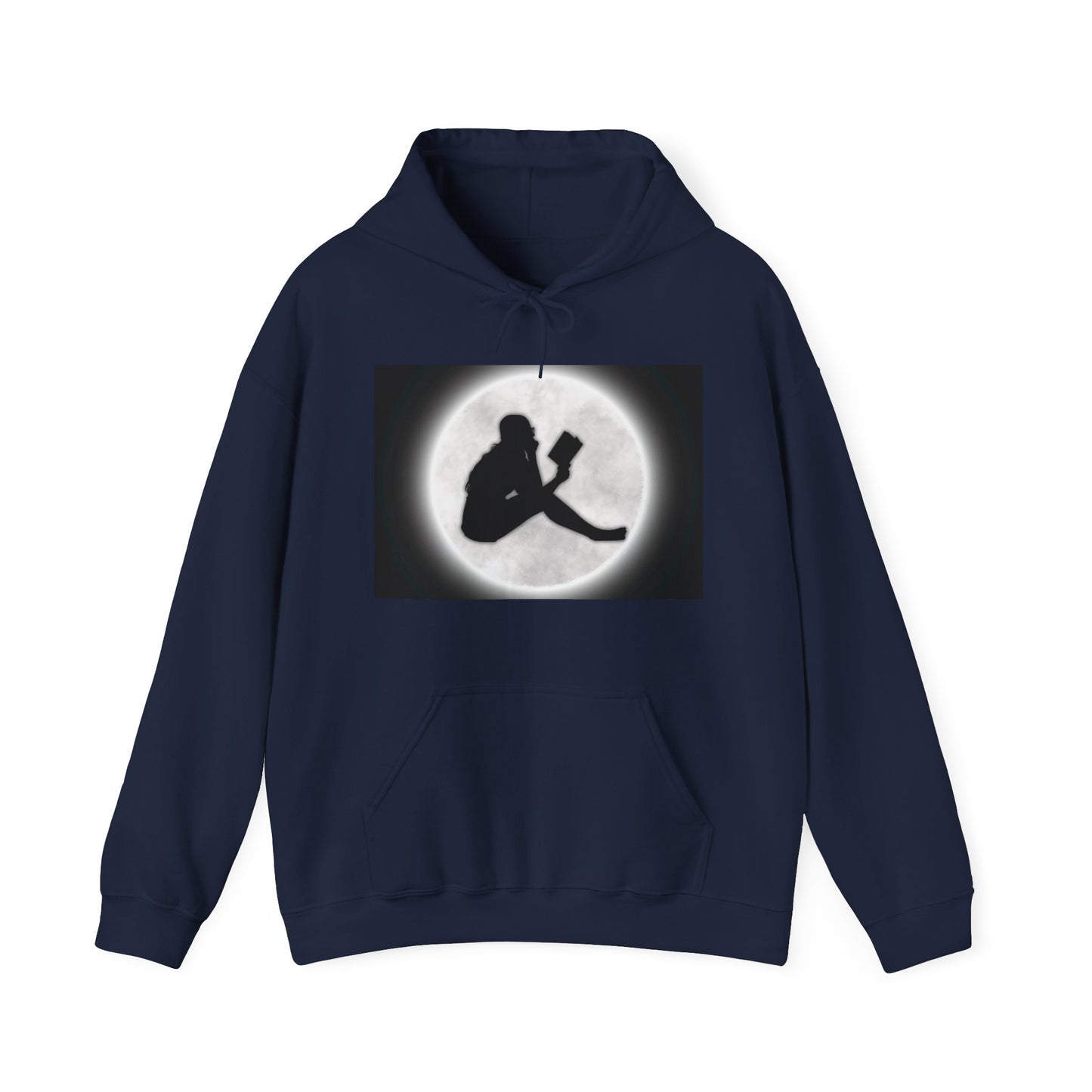 Book Worm Print Unisex Heavy Blend™ Hooded Sweatshirt