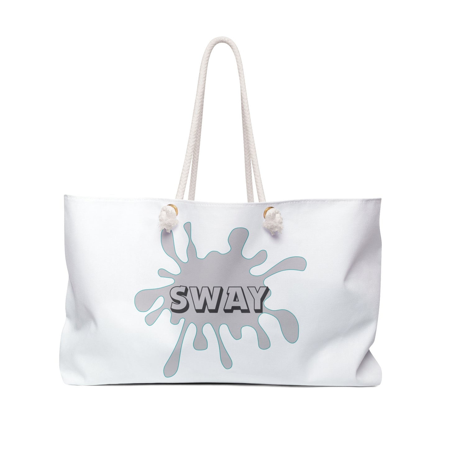Sway Paint Splatter Print Weekender Bag, Woman Print Bag