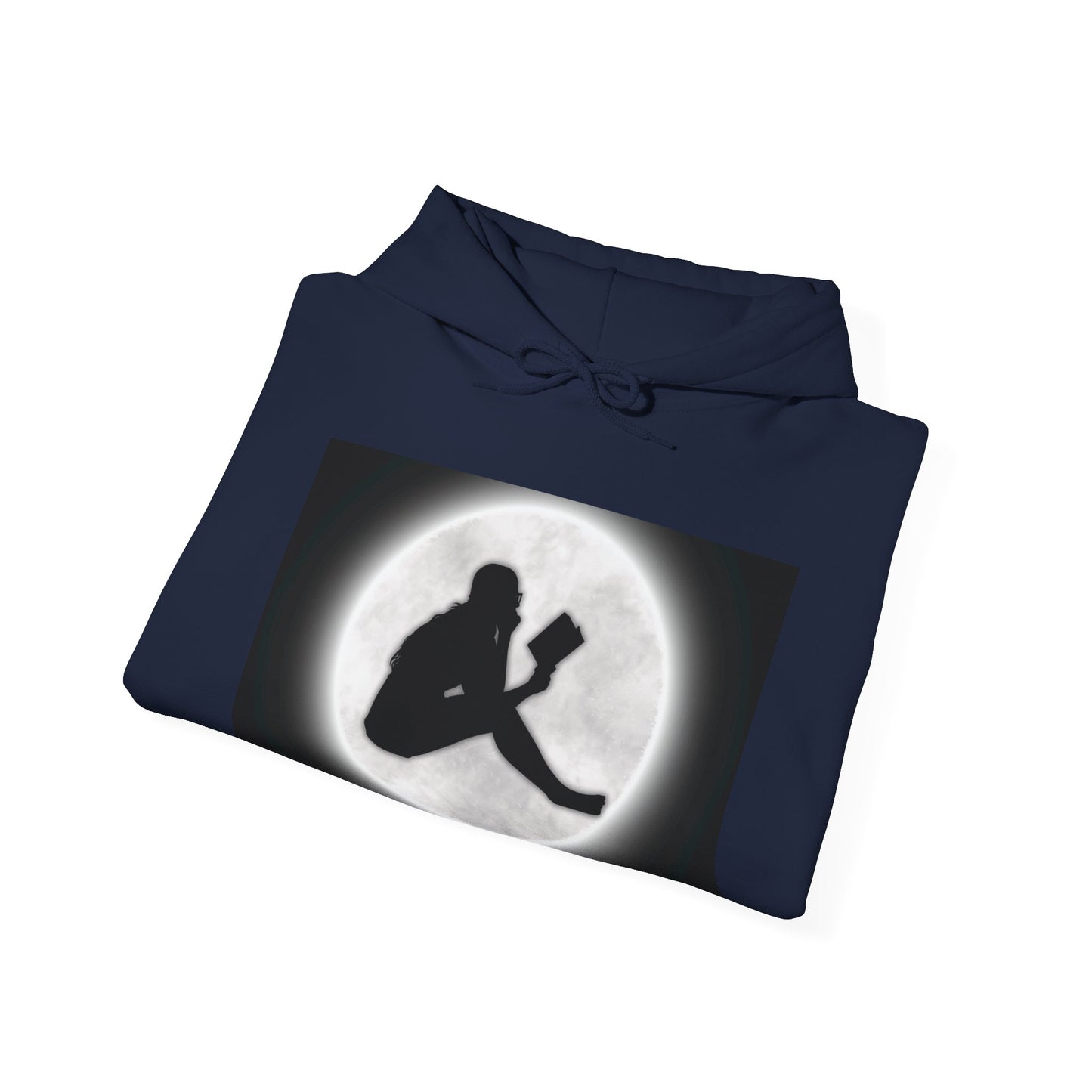 Book Worm Print Unisex Heavy Blend™ Hooded Sweatshirt