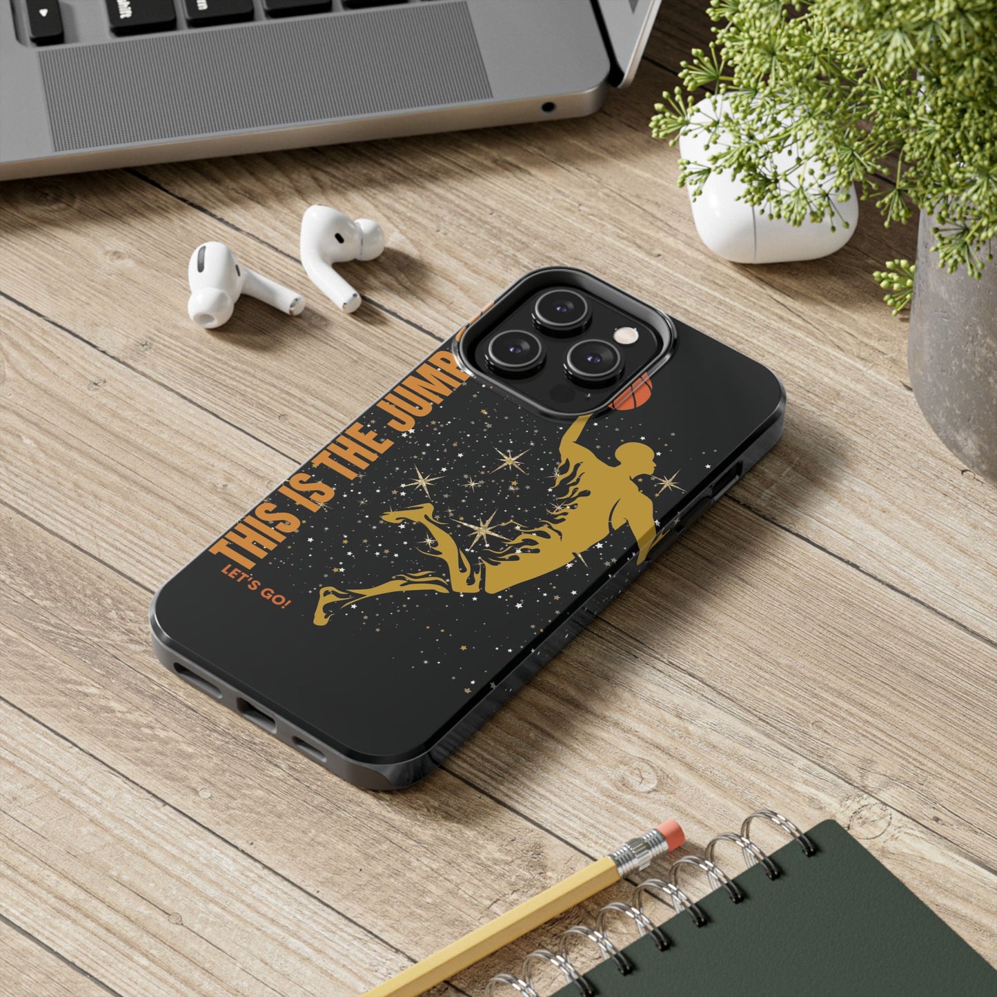 Basketball Jump off Tough Phone Cases