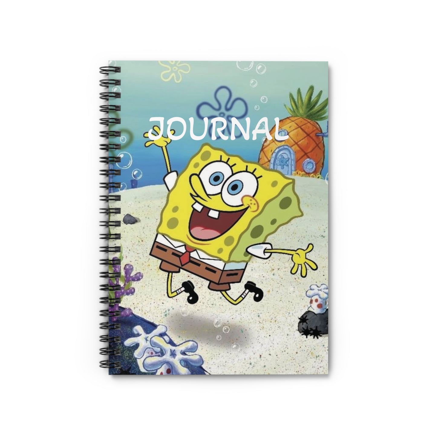 Sponge Bob Spiral Notebook or Journal A5 - Ruled Line
