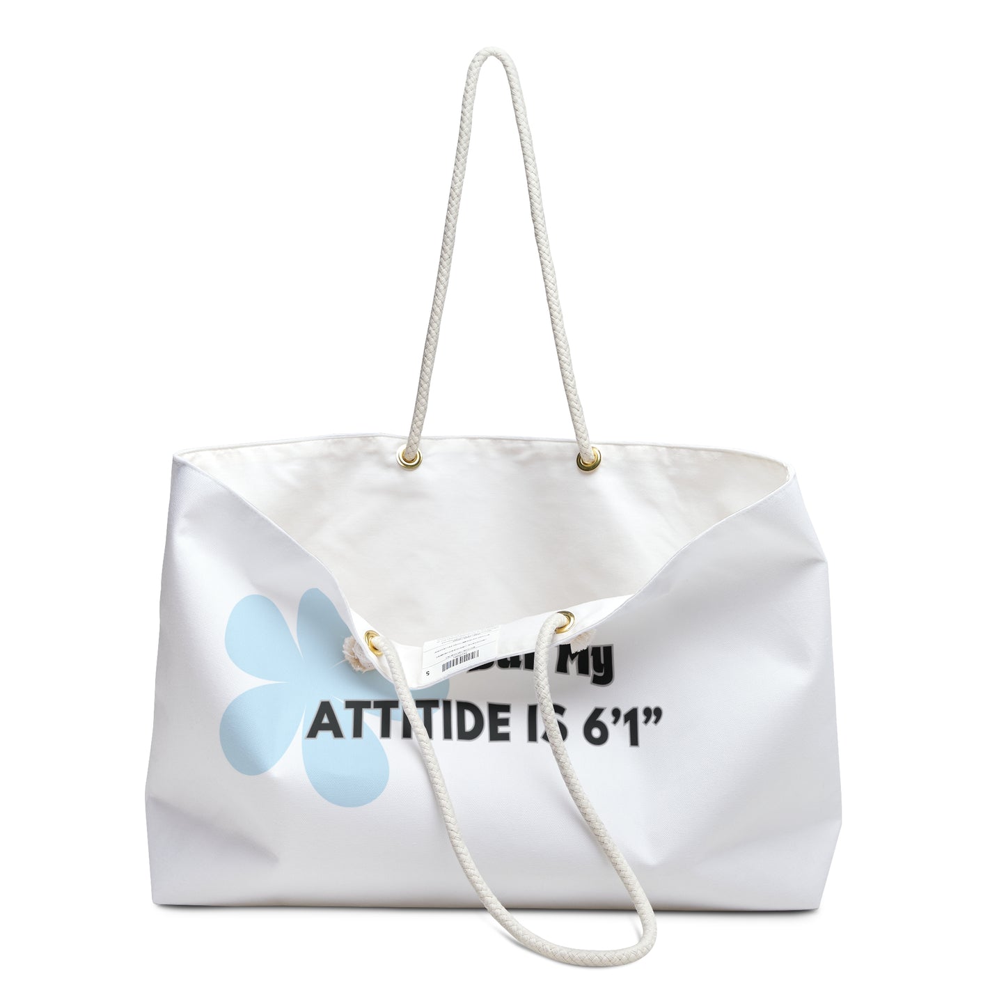 Attitude Print Weekender Bag, Woman Print Bag