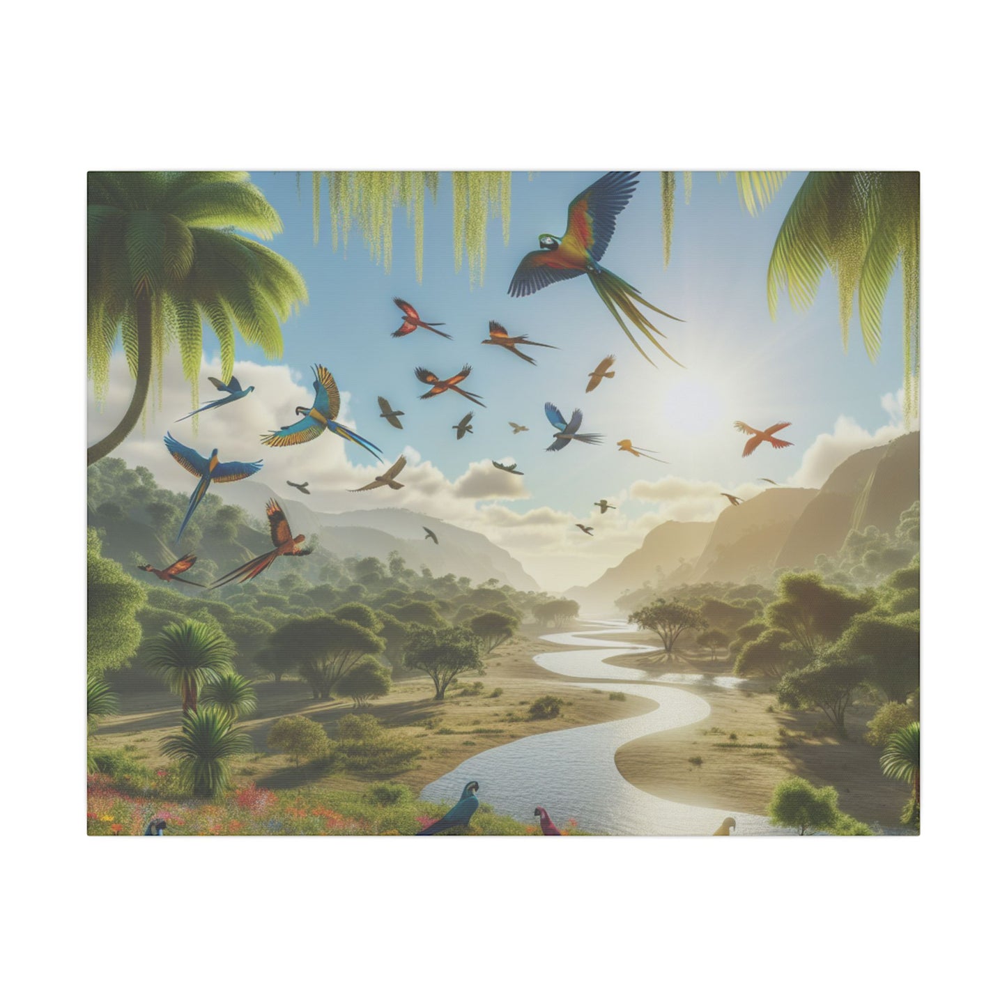 Beautiful Nature Matte Canvas, Stretched, 0.75"