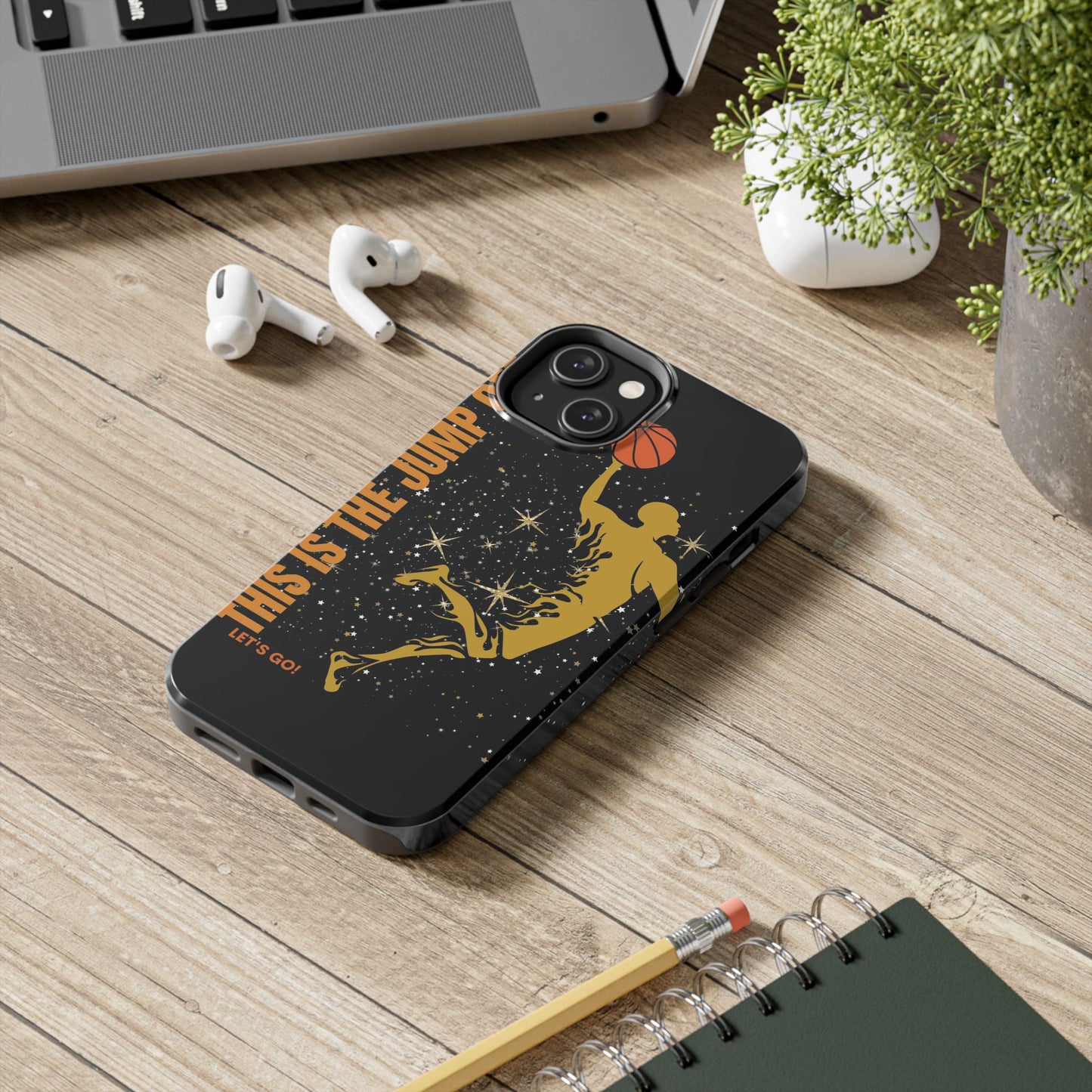 Basketball Jump off Tough Phone Cases