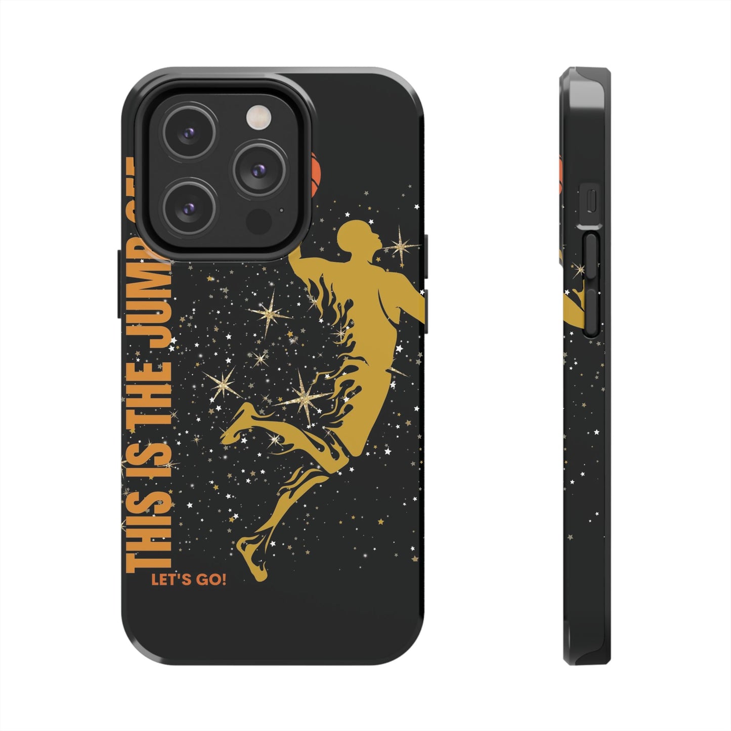 Basketball Jump off Tough Phone Cases