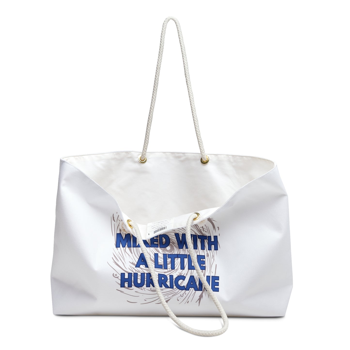 Sunshine Hurricane Print Weekender Bag, Woman Print Bag