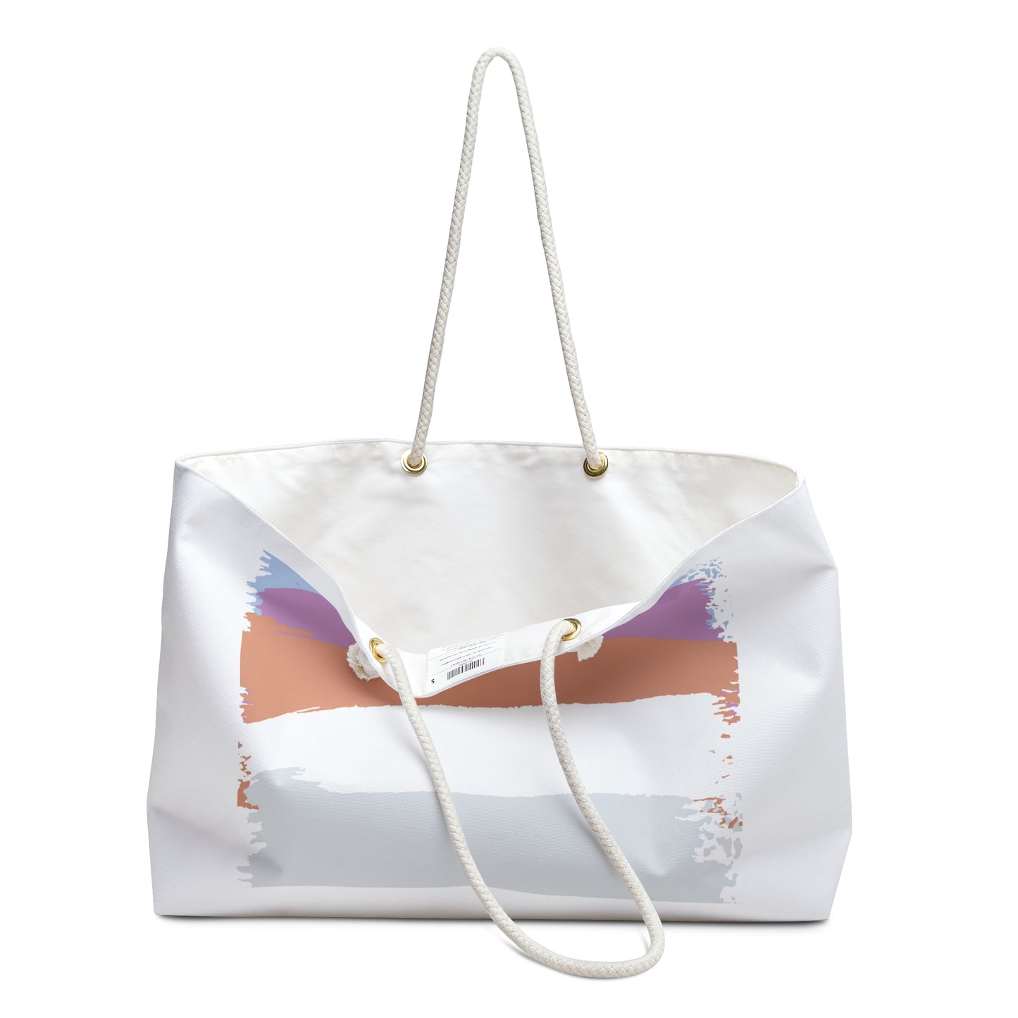 Paint Print Weekender Bag, Woman Print Bag