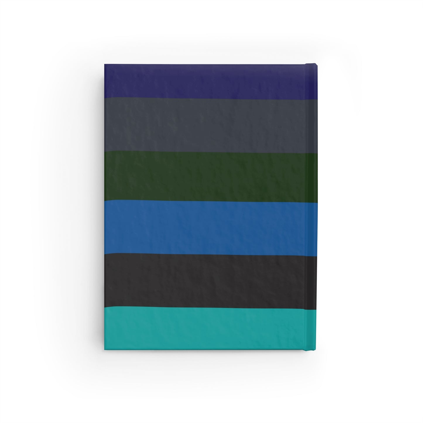 Bold Color Stripe Journal - Blank