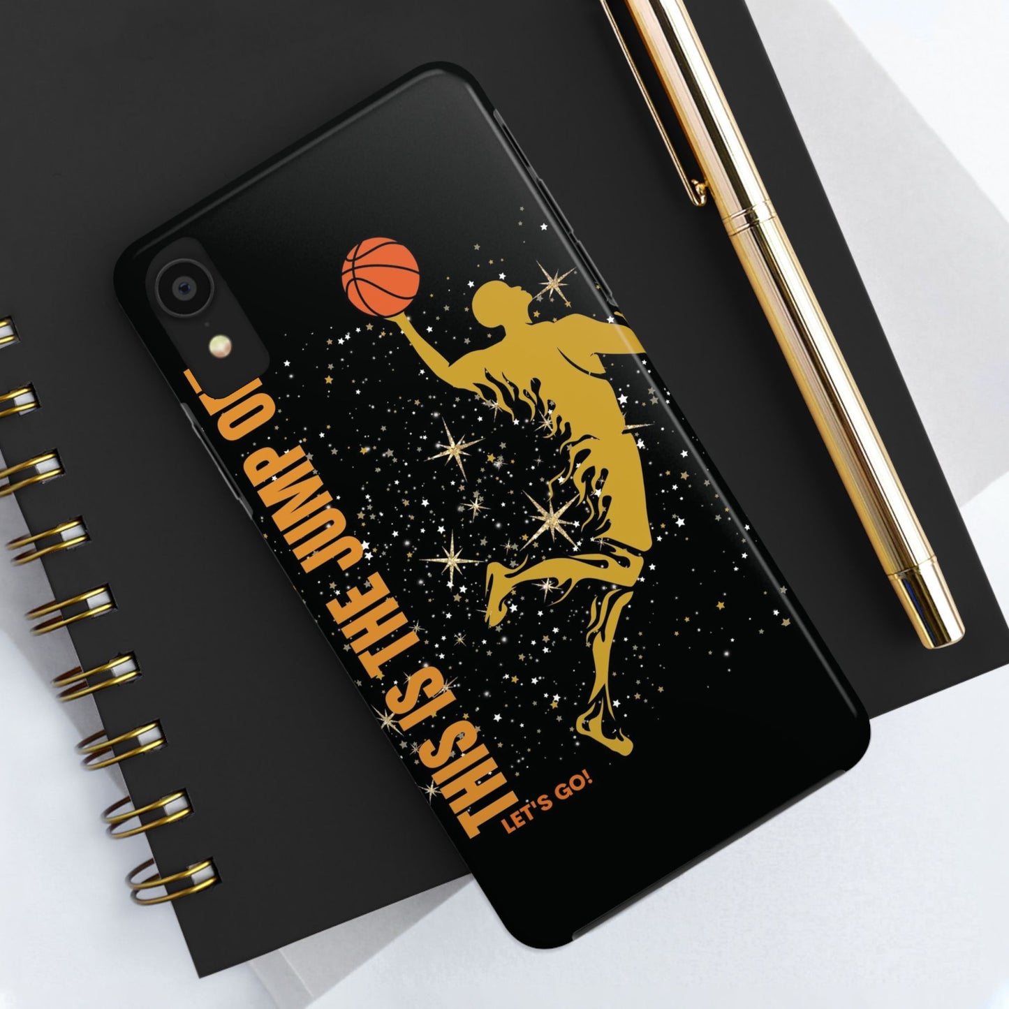 Basketball Jump off Tough Phone Cases