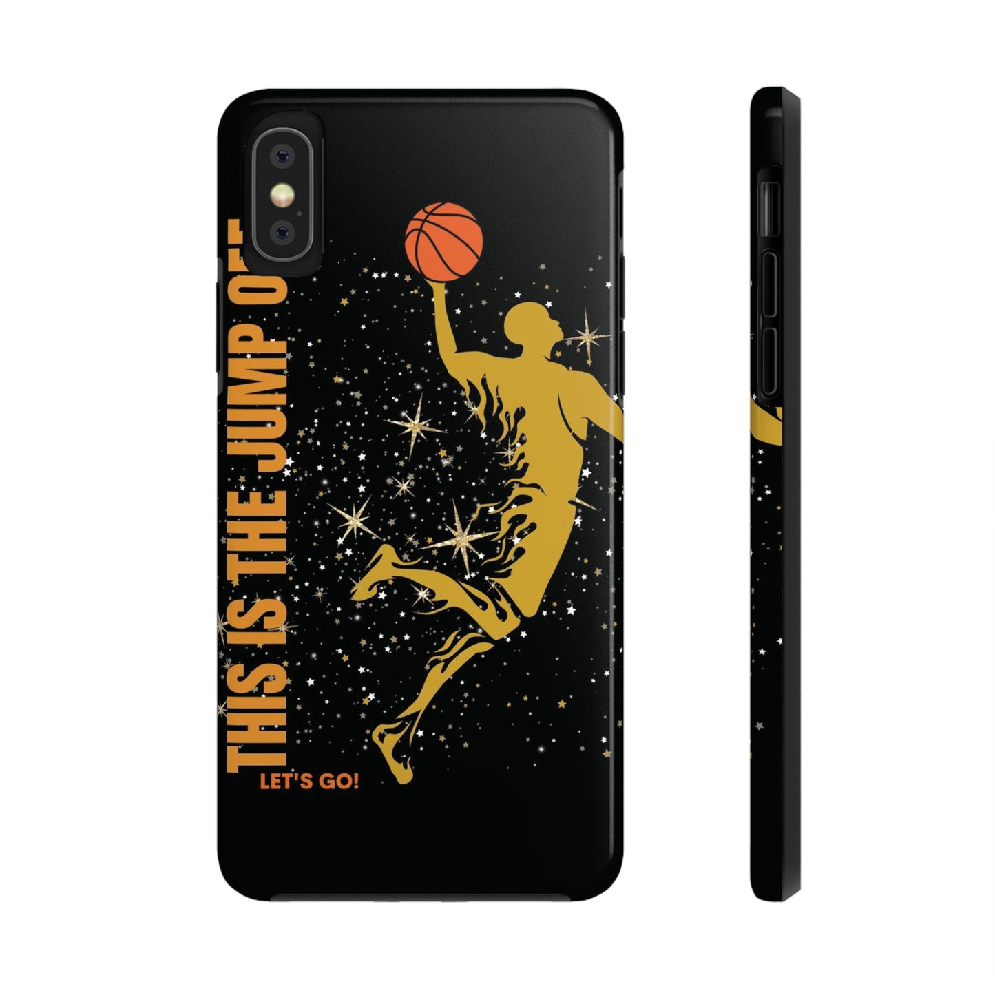 Basketball Jump off Tough Phone Cases