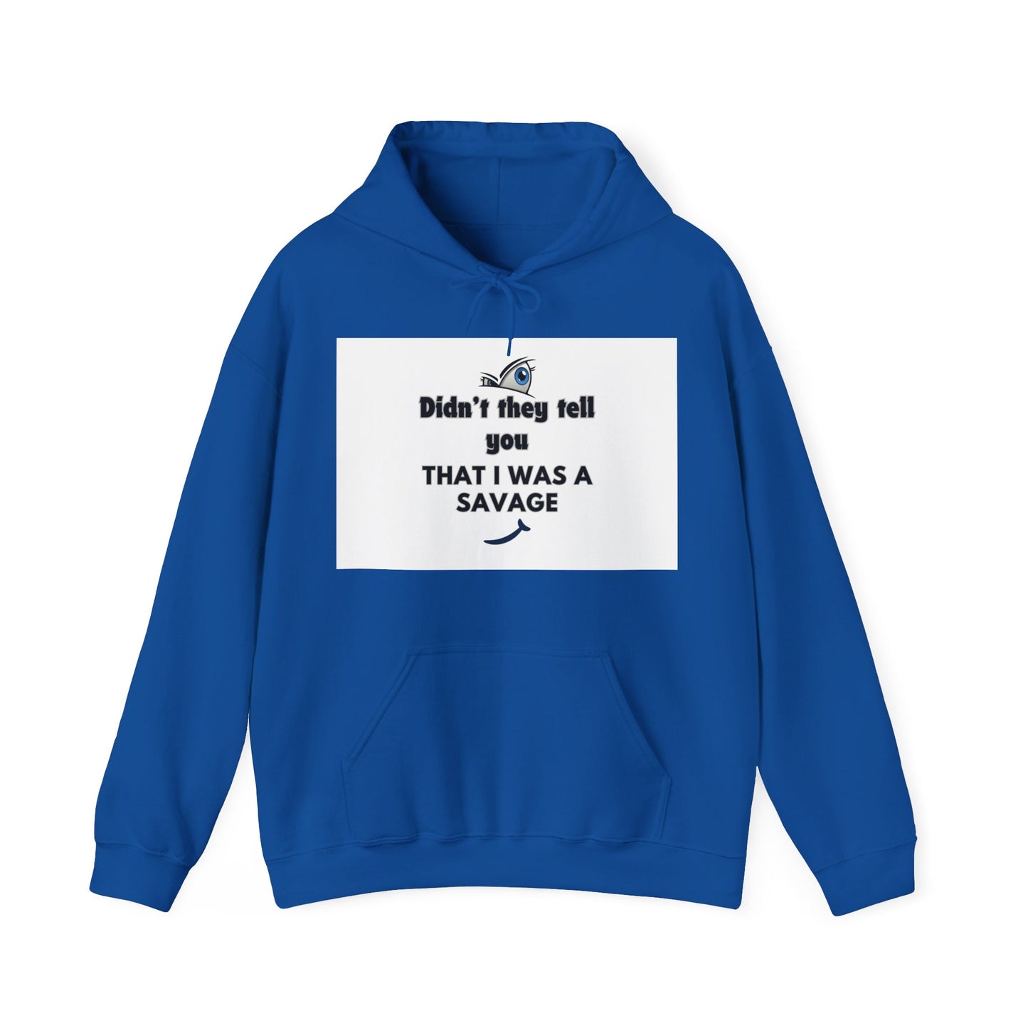 Unisex Sassy Savage Print Heavy Blend™ Hooded Sweatshirt