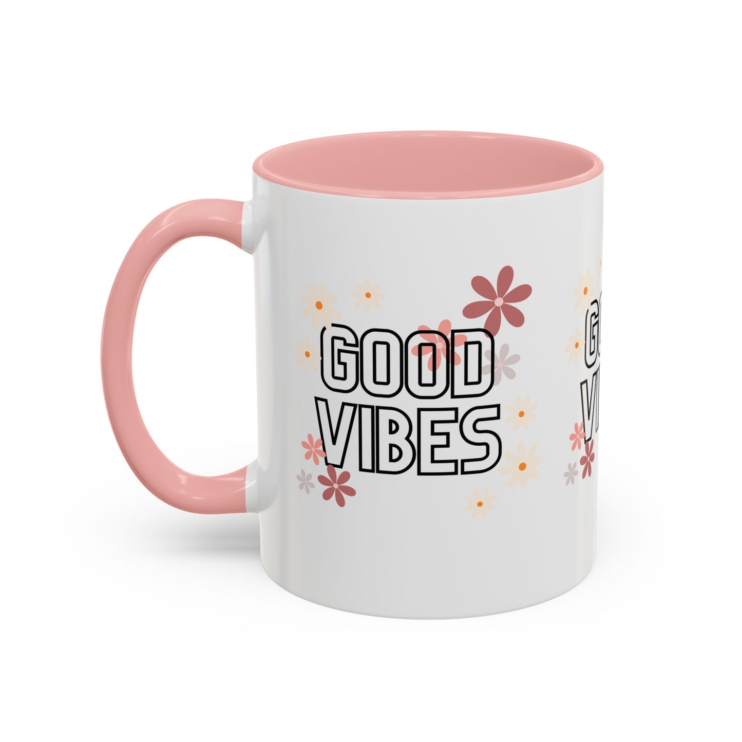 Good Vibes Accent Coffee Mug, 11oz