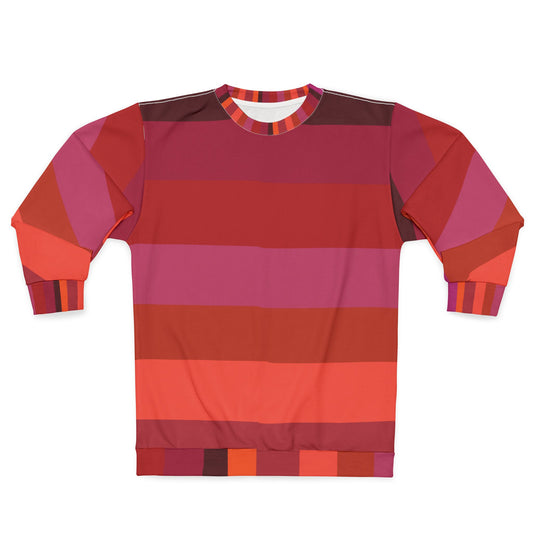 Striped Unisex Sweatshirt (AOP)