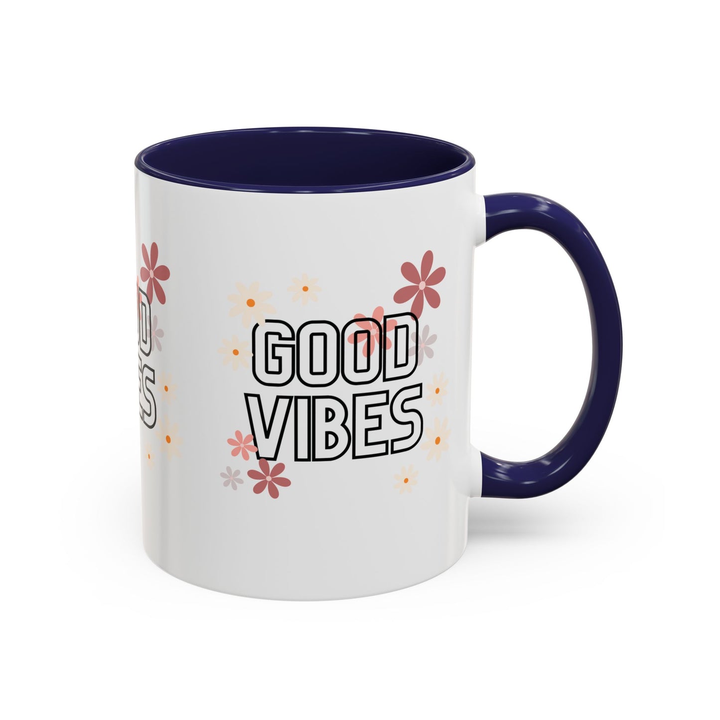 Good Vibes Accent Coffee Mug, 11oz