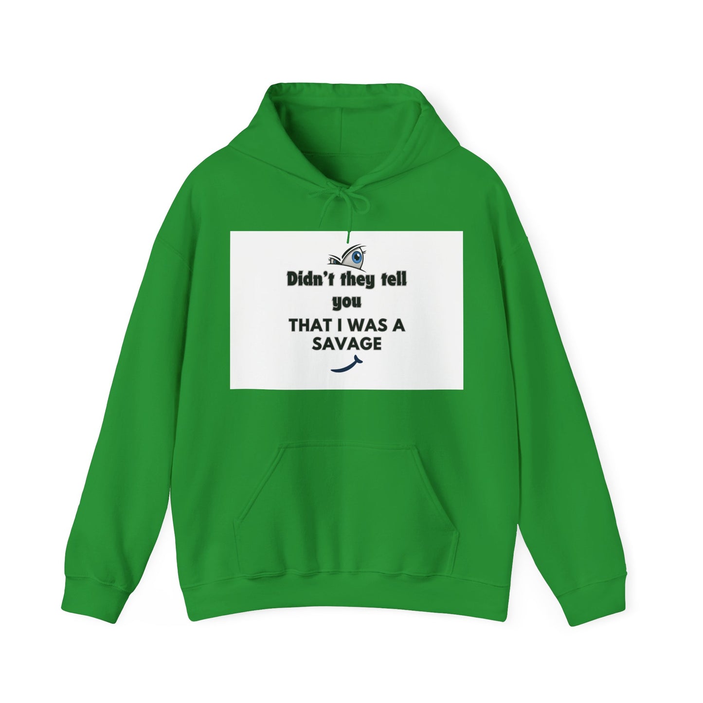 Unisex Sassy Savage Print Heavy Blend™ Hooded Sweatshirt