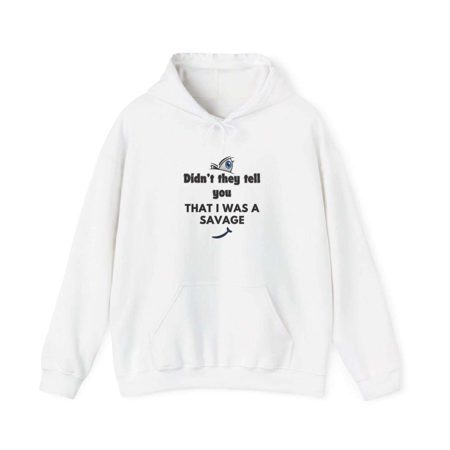 Unisex Sassy Savage Print Heavy Blend™ Hooded Sweatshirt