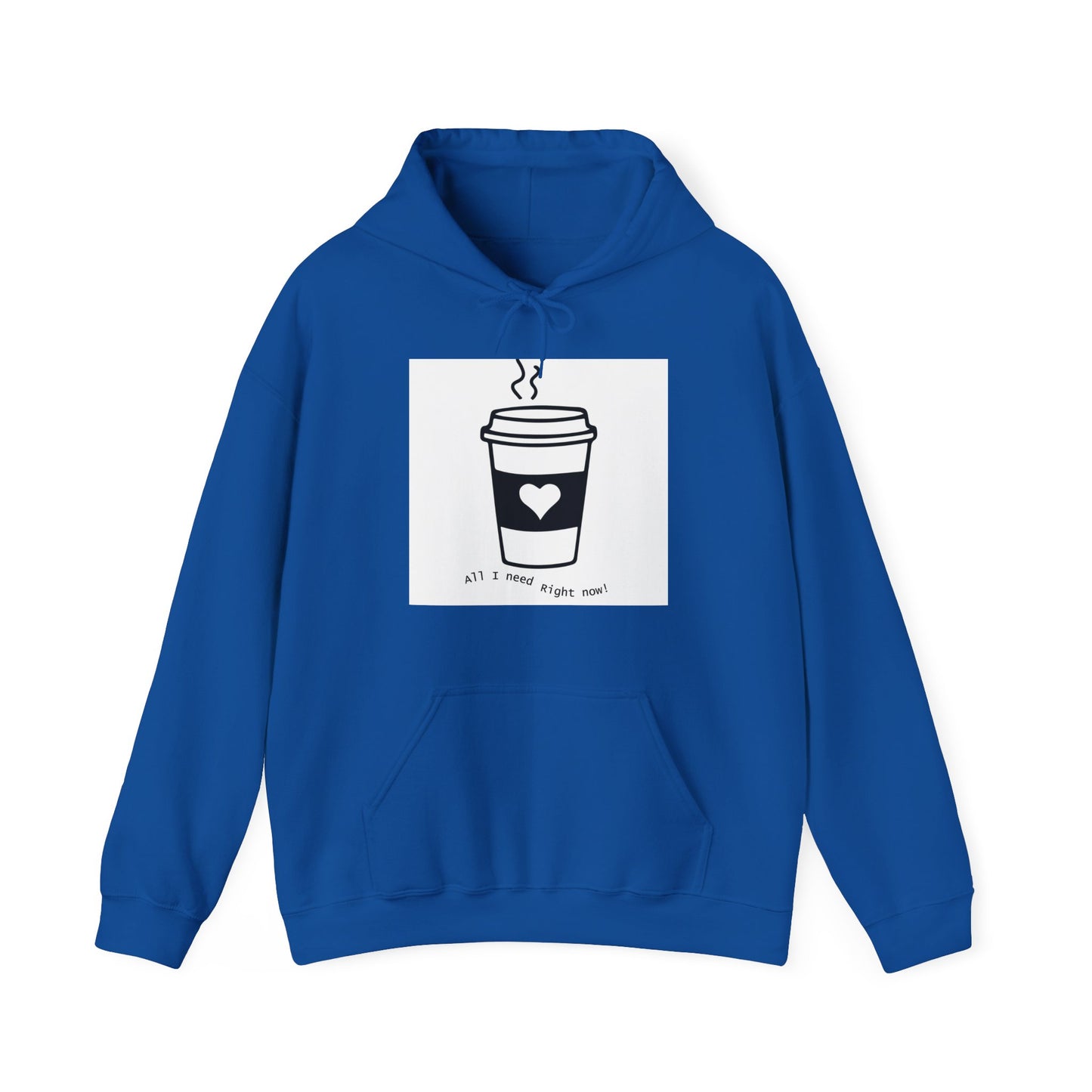 Copy of Coffee Lover Print Unisex Heavy Blend™ Hooded Sweatshirt,  All I need Is Print Hoodie