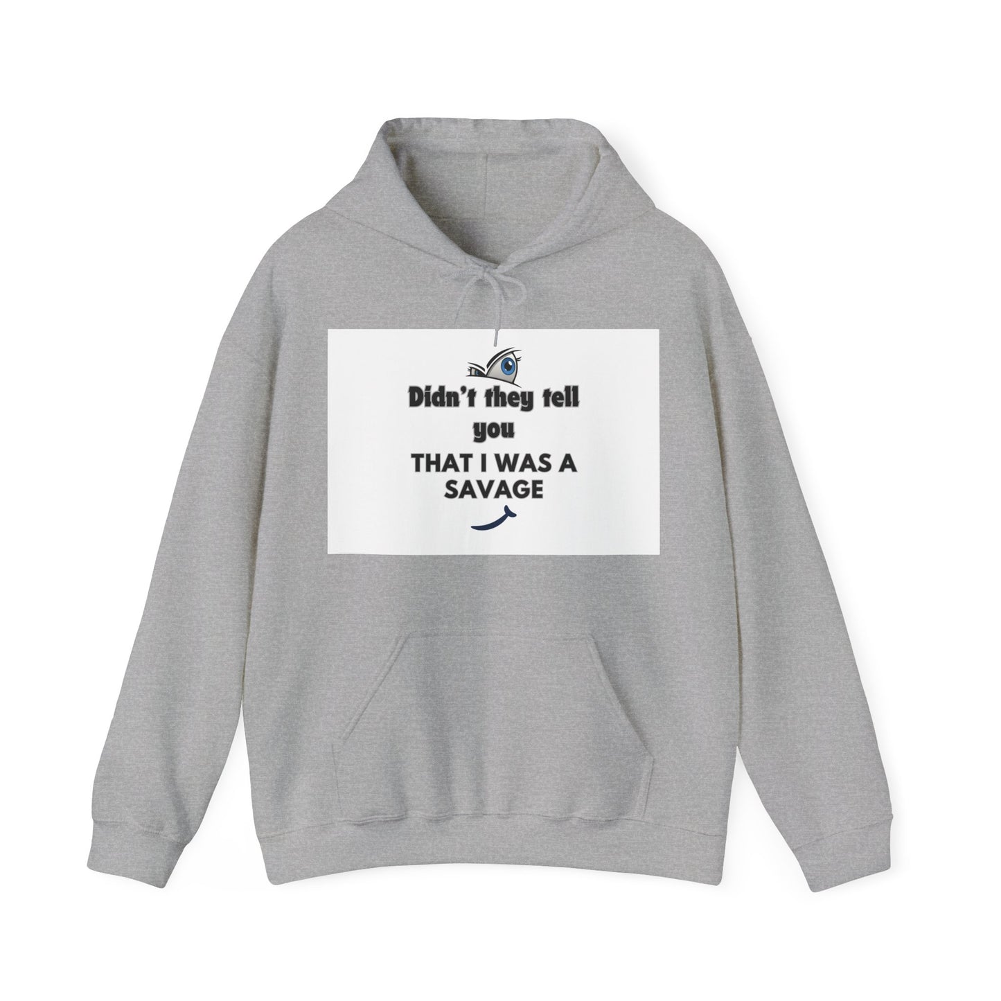 Unisex Sassy Savage Print Heavy Blend™ Hooded Sweatshirt