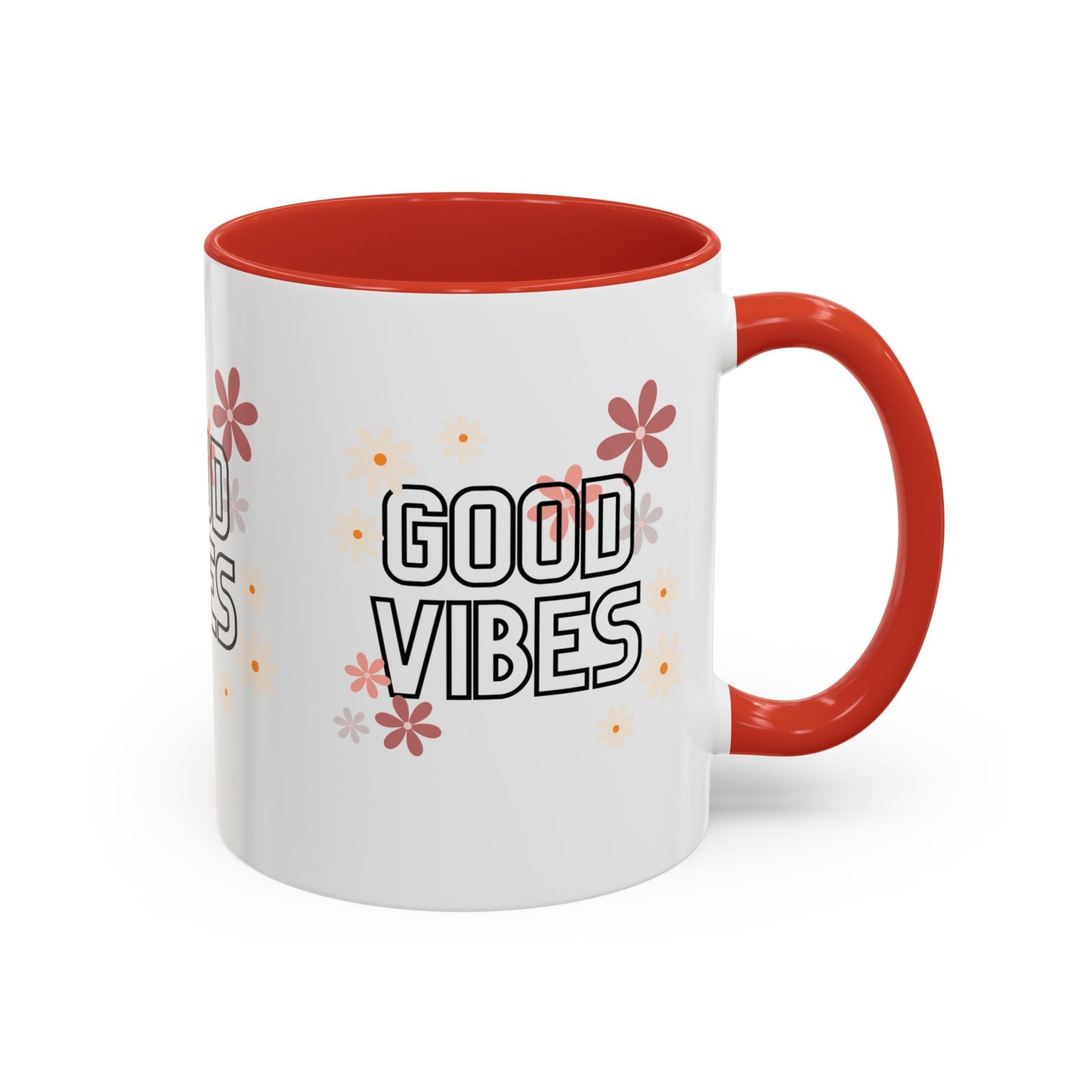 Good Vibes Accent Coffee Mug, 11oz