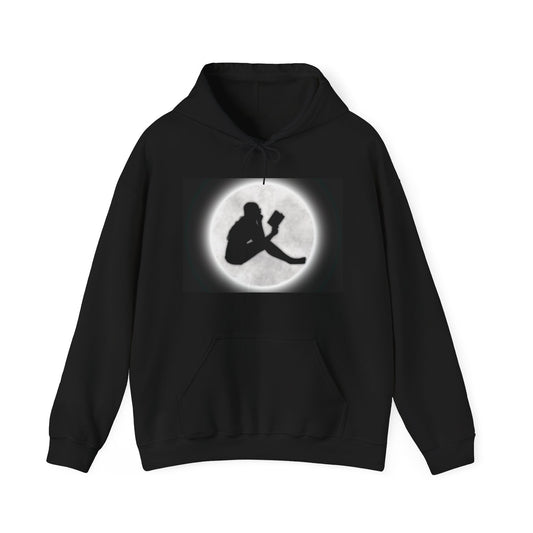 Book Worm Print Unisex Heavy Blend™ Hooded Sweatshirt