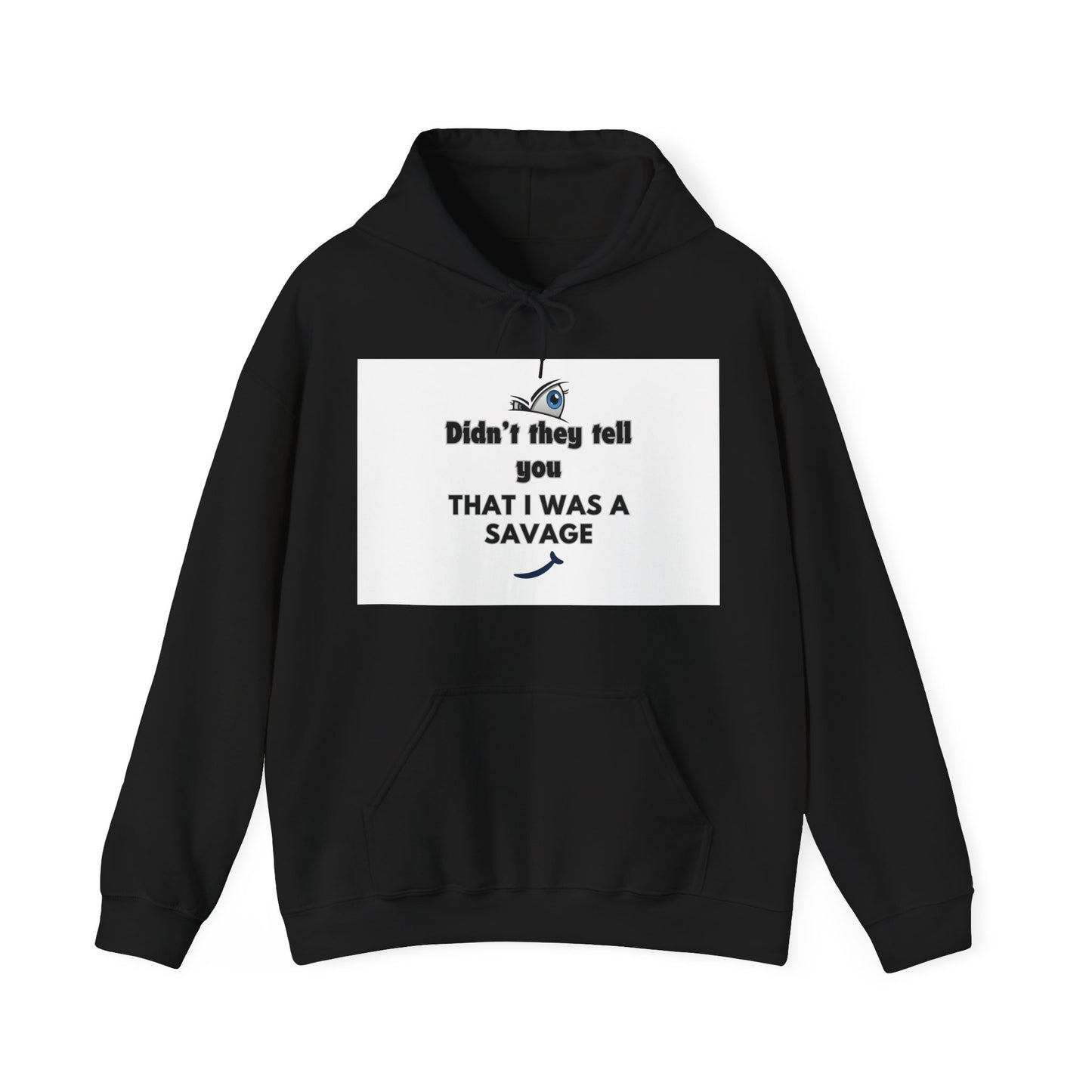 Unisex Sassy Savage Print Heavy Blend™ Hooded Sweatshirt