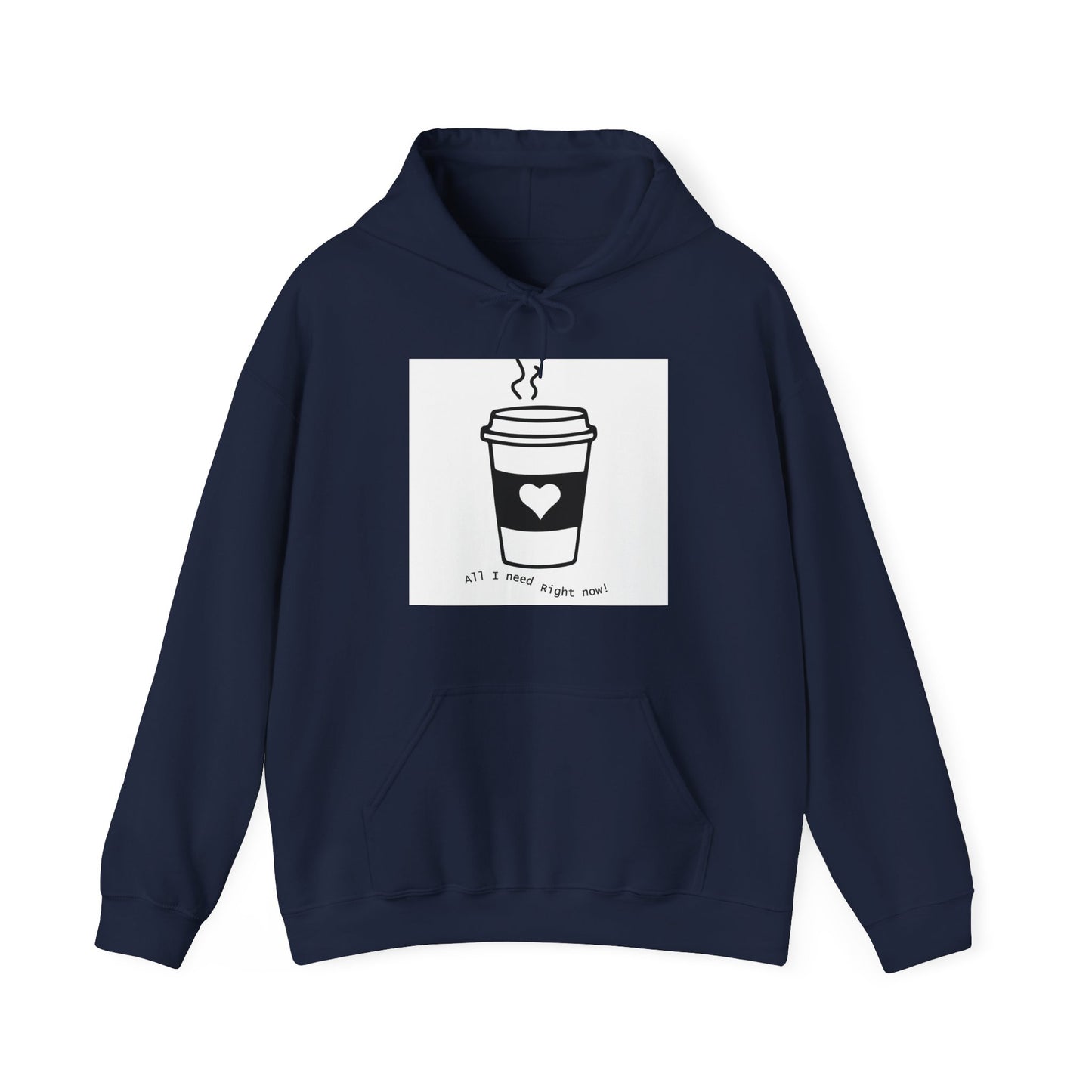 Copy of Coffee Lover Print Unisex Heavy Blend™ Hooded Sweatshirt,  All I need Is Print Hoodie