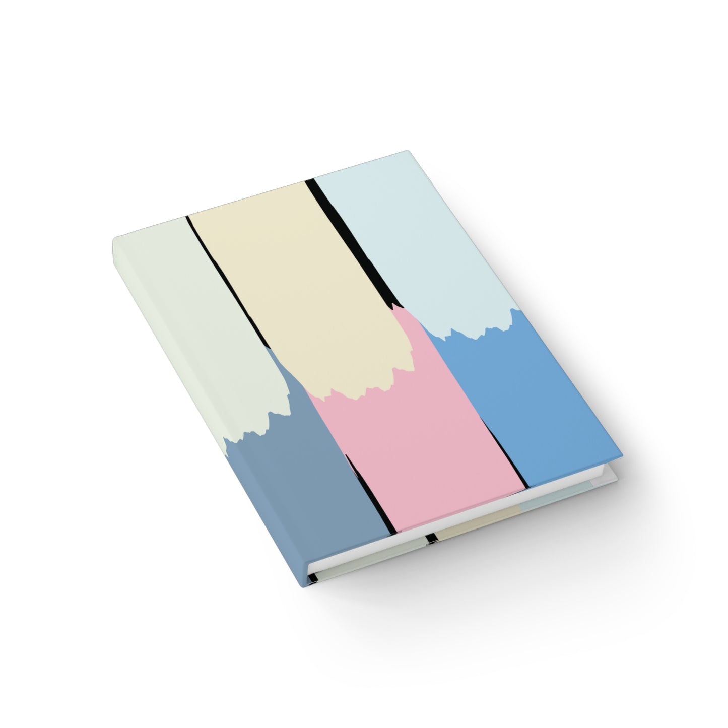 Pastel Color Patch Blank Journal