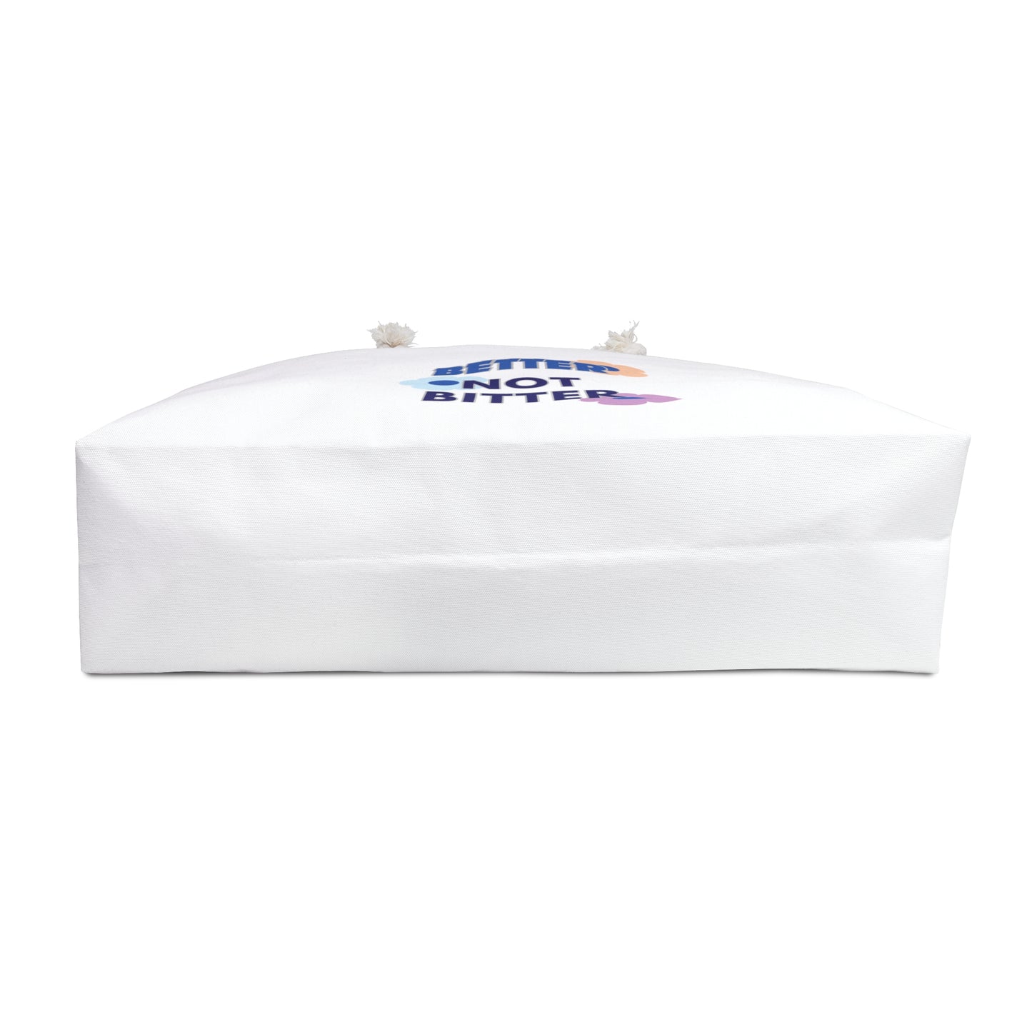 Better Not Bitter Print Weekender Bag, Woman Print Bag