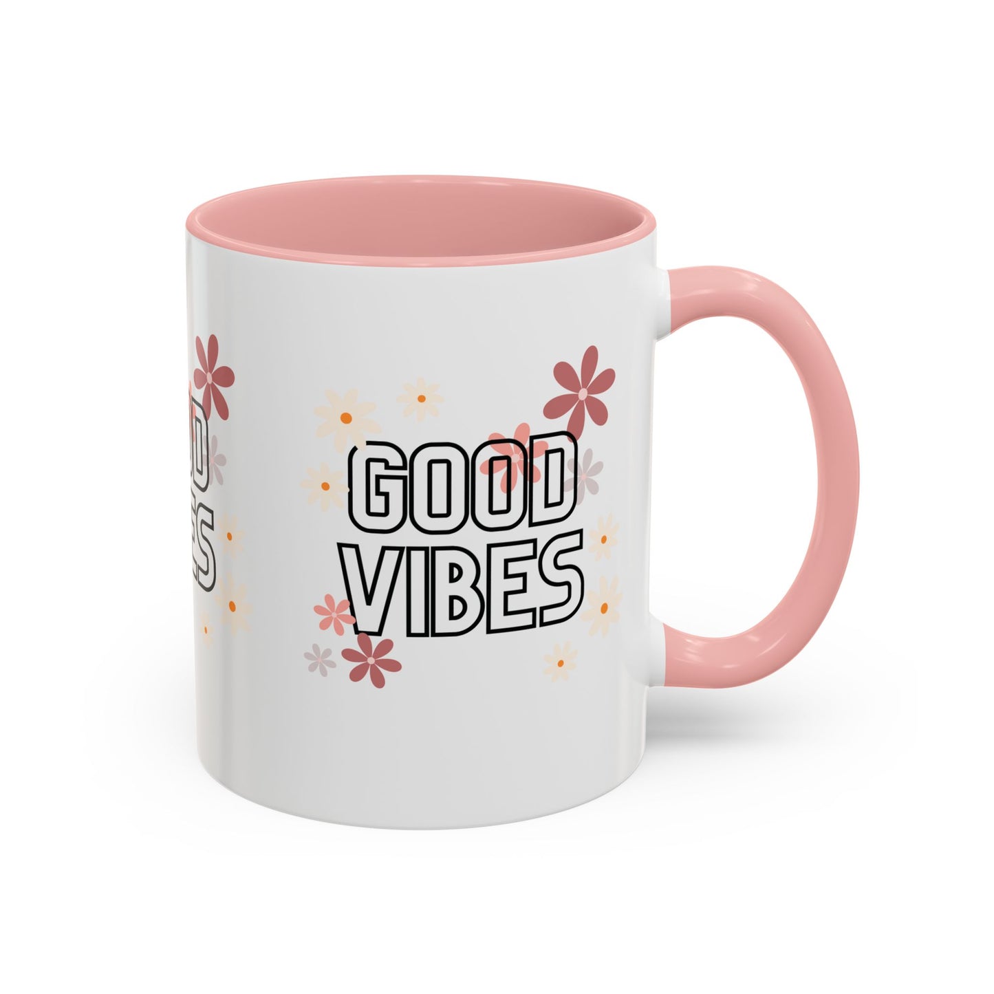 Good Vibes Accent Coffee Mug, 11oz