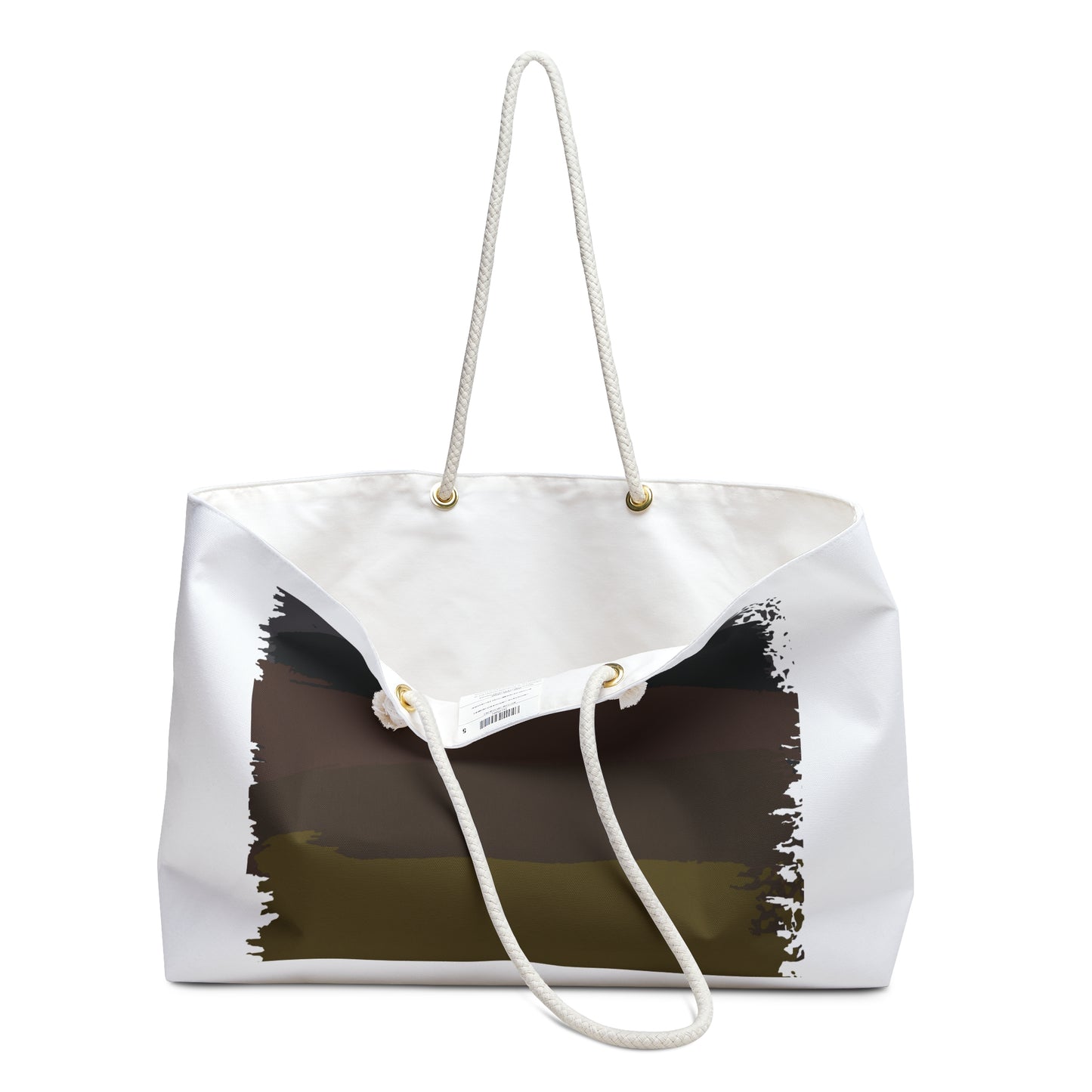 Paint Print Weekender Bag, Woman Print Bag