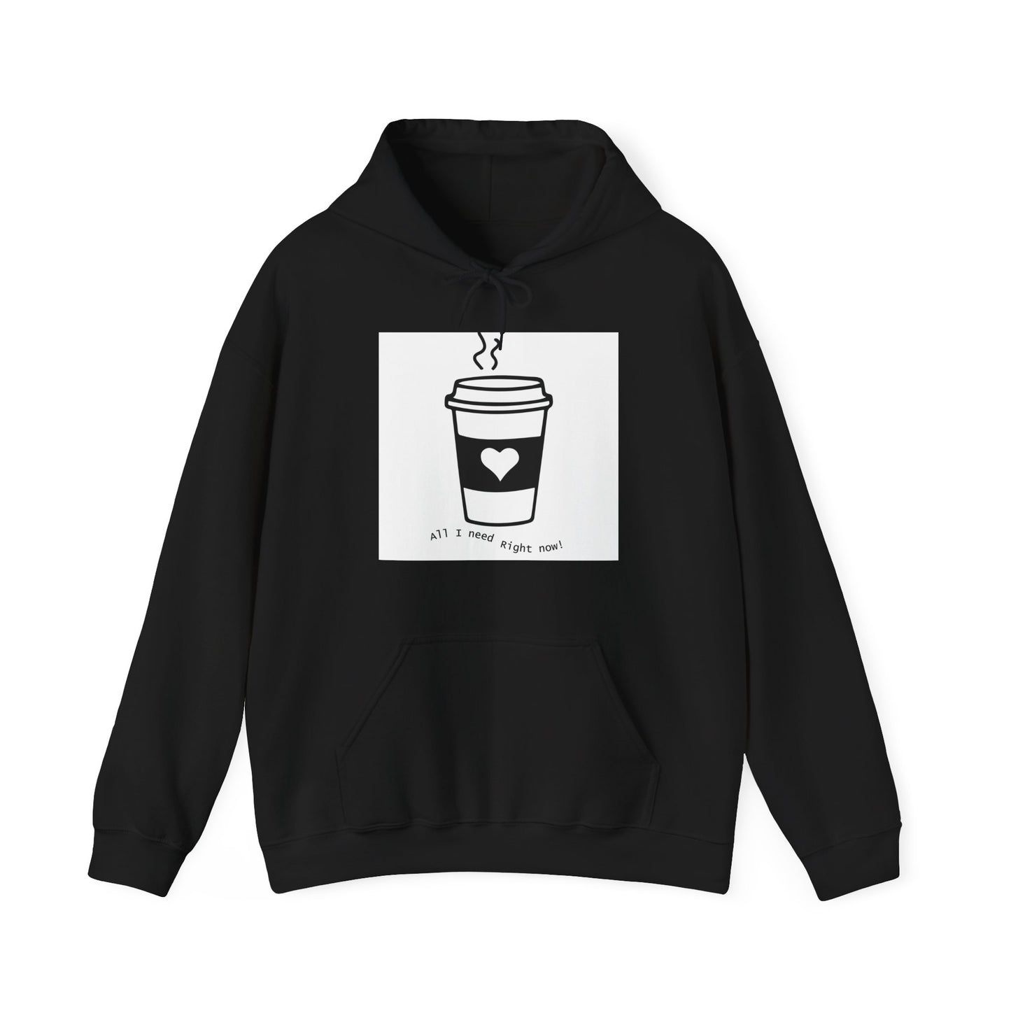 Copy of Coffee Lover Print Unisex Heavy Blend™ Hooded Sweatshirt,  All I need Is Print Hoodie