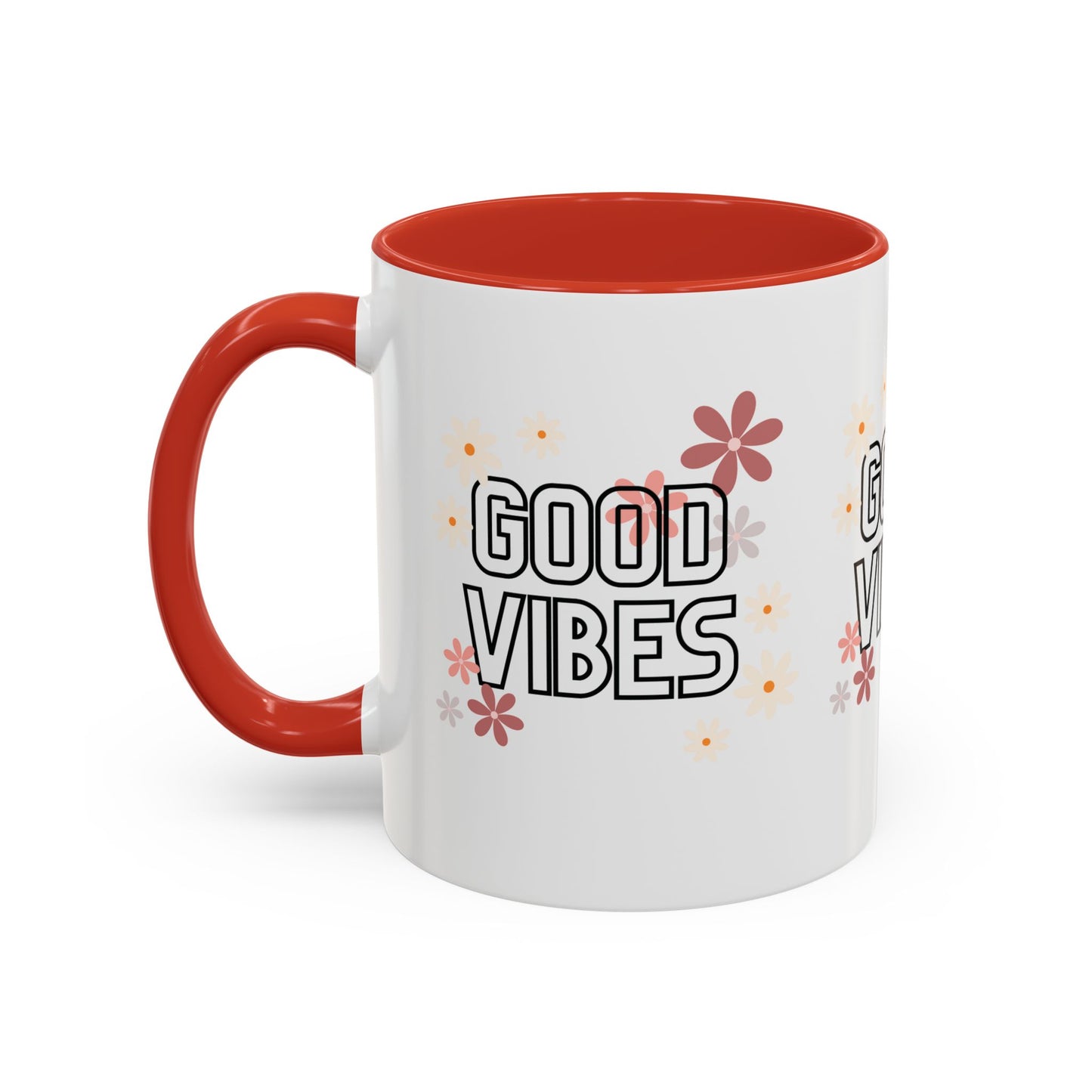 Good Vibes Accent Coffee Mug, 11oz