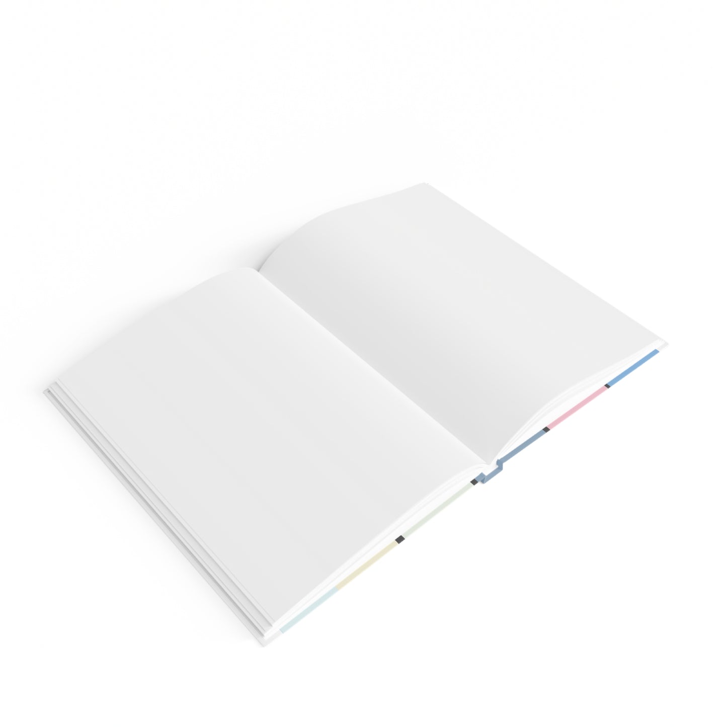 Pastel Color Patch Blank Journal