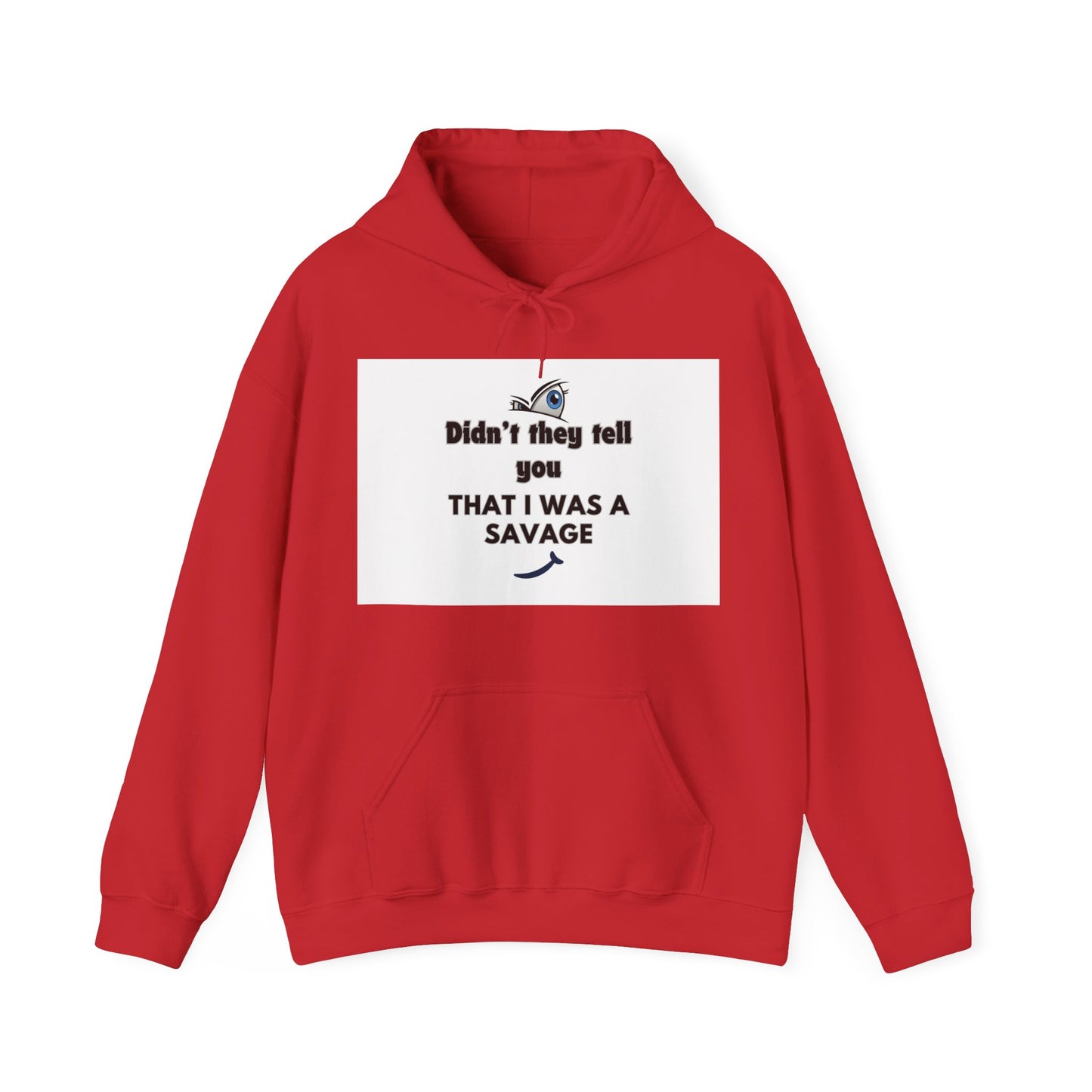 Unisex Sassy Savage Print Heavy Blend™ Hooded Sweatshirt