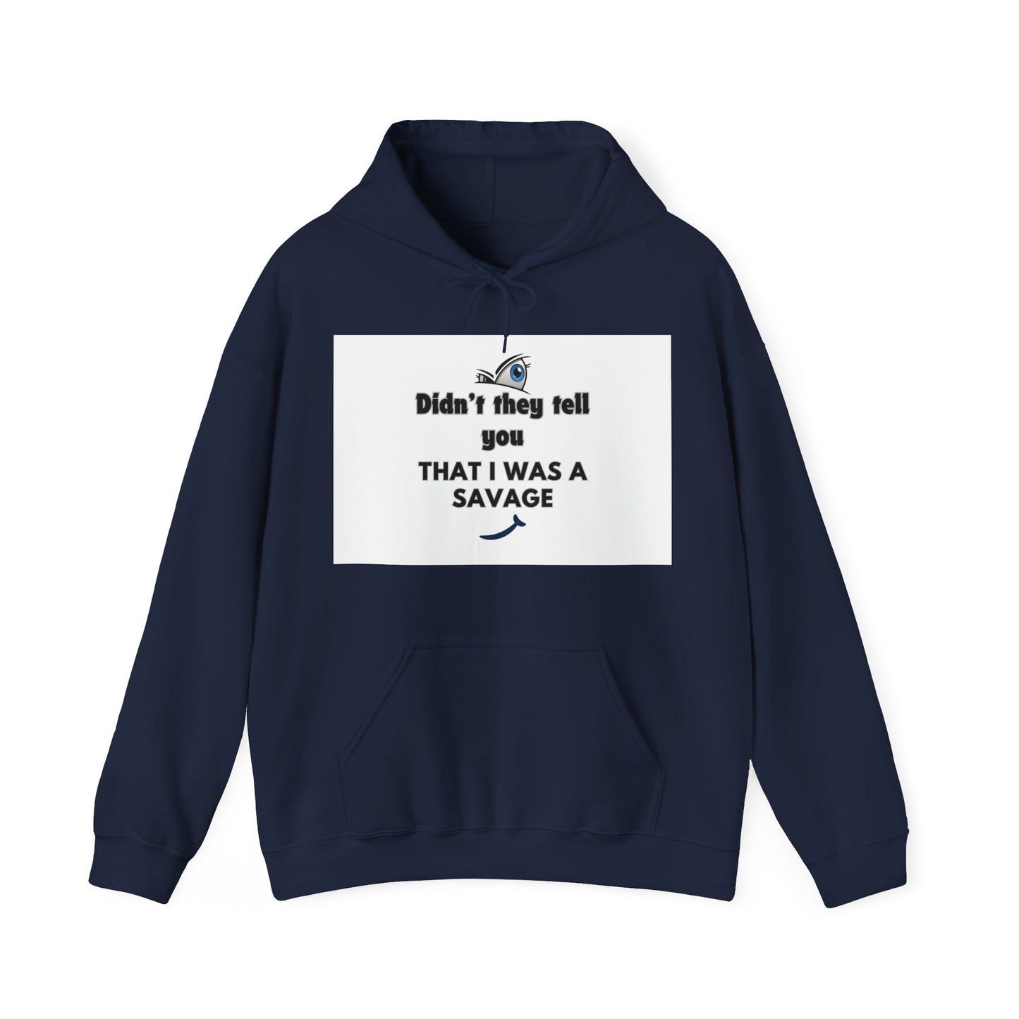Unisex Sassy Savage Print Heavy Blend™ Hooded Sweatshirt