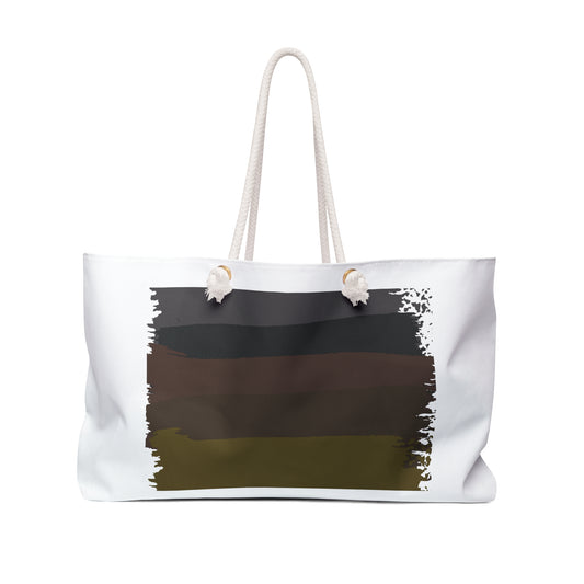 Paint Print Weekender Bag, Woman Print Bag