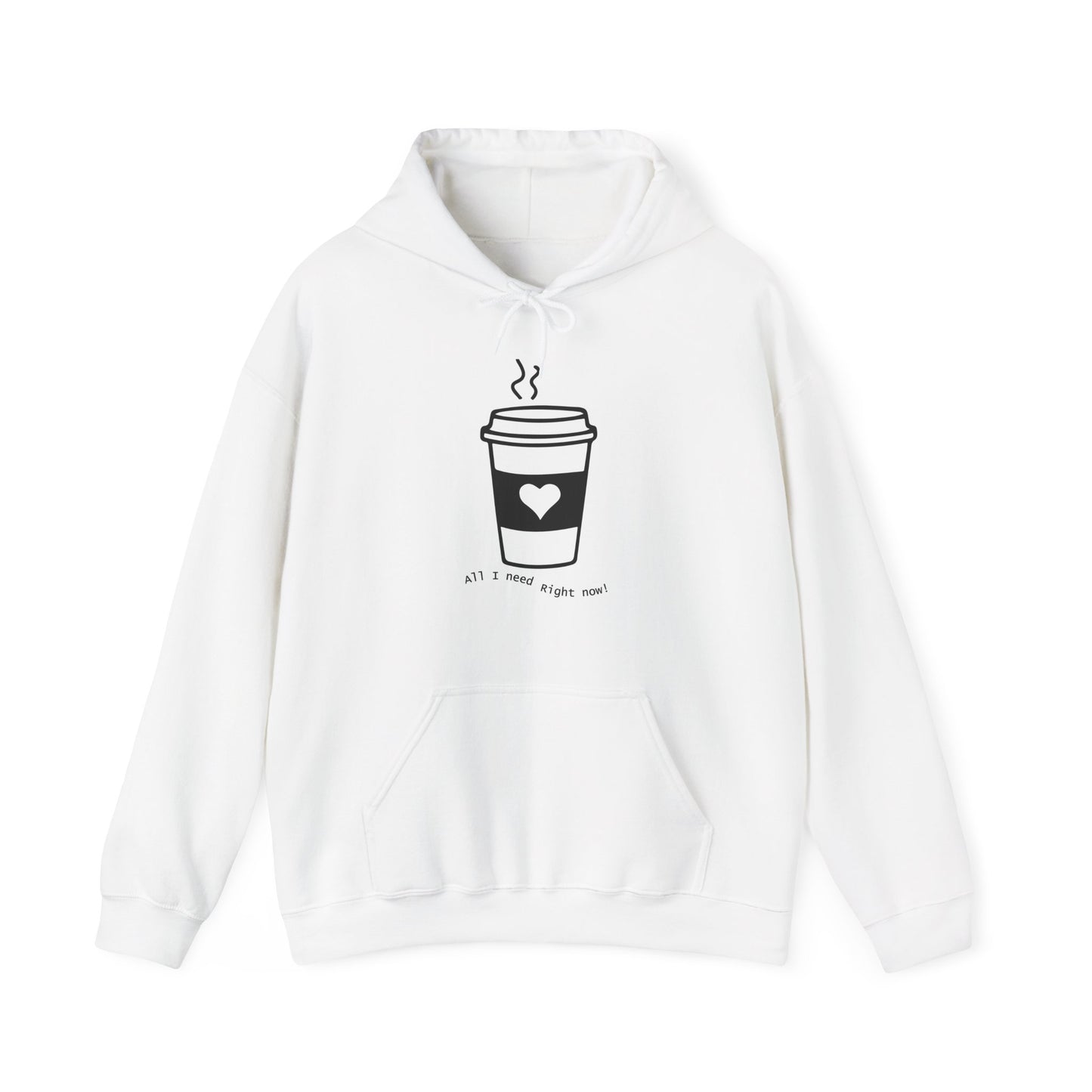 Copy of Coffee Lover Print Unisex Heavy Blend™ Hooded Sweatshirt,  All I need Is Print Hoodie