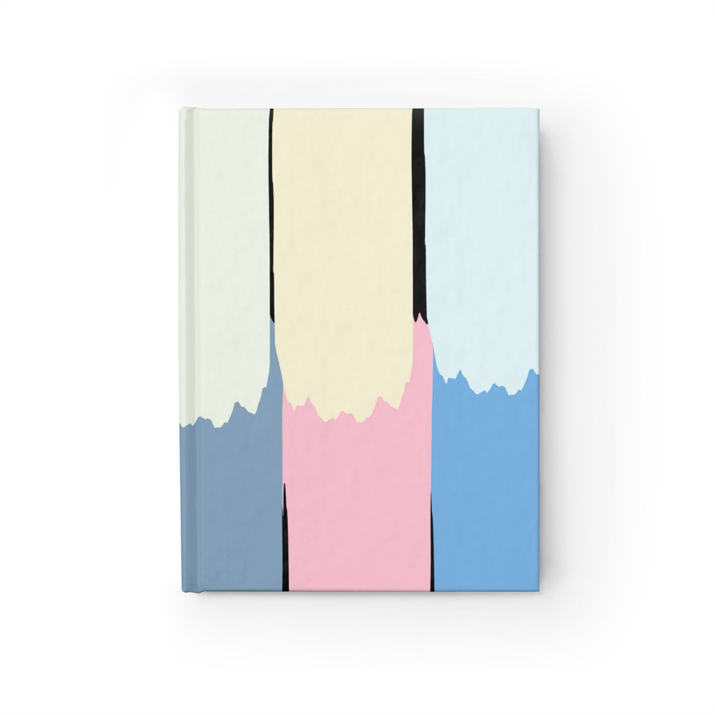 Pastel Color Patch Blank Journal