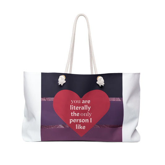 Weekender Bag - Funny Quote Girls Weekend Travel Tote