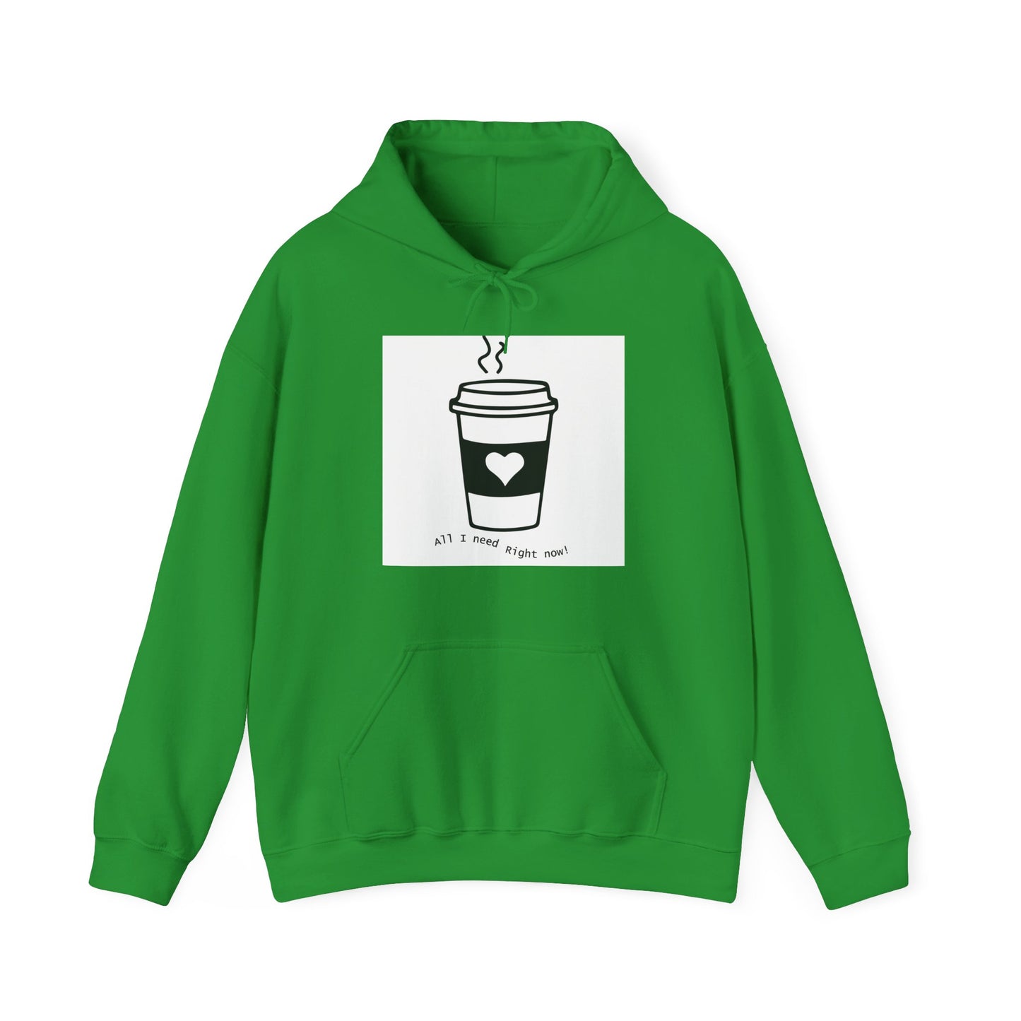 Copy of Coffee Lover Print Unisex Heavy Blend™ Hooded Sweatshirt,  All I need Is Print Hoodie