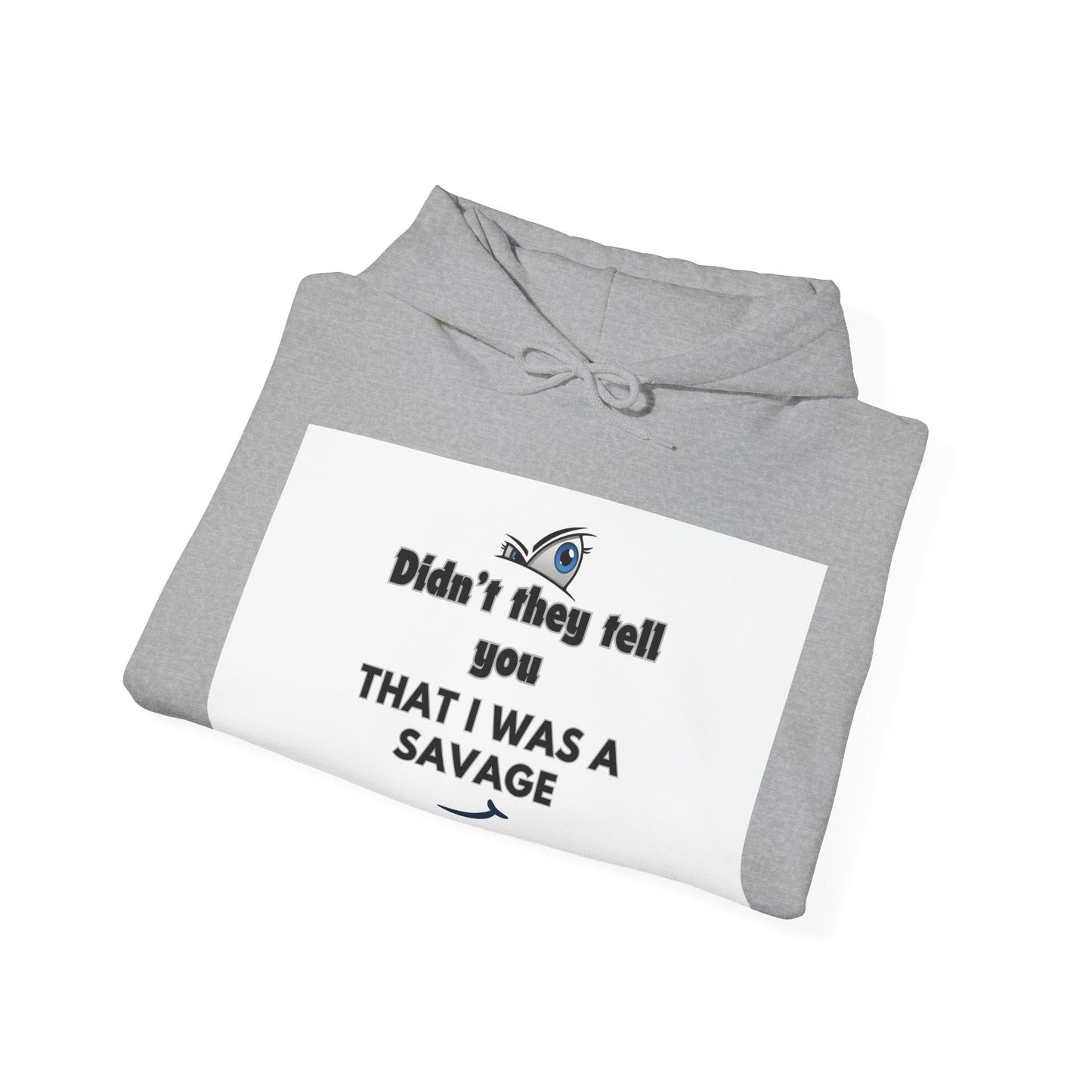 Unisex Sassy Savage Print Heavy Blend™ Hooded Sweatshirt