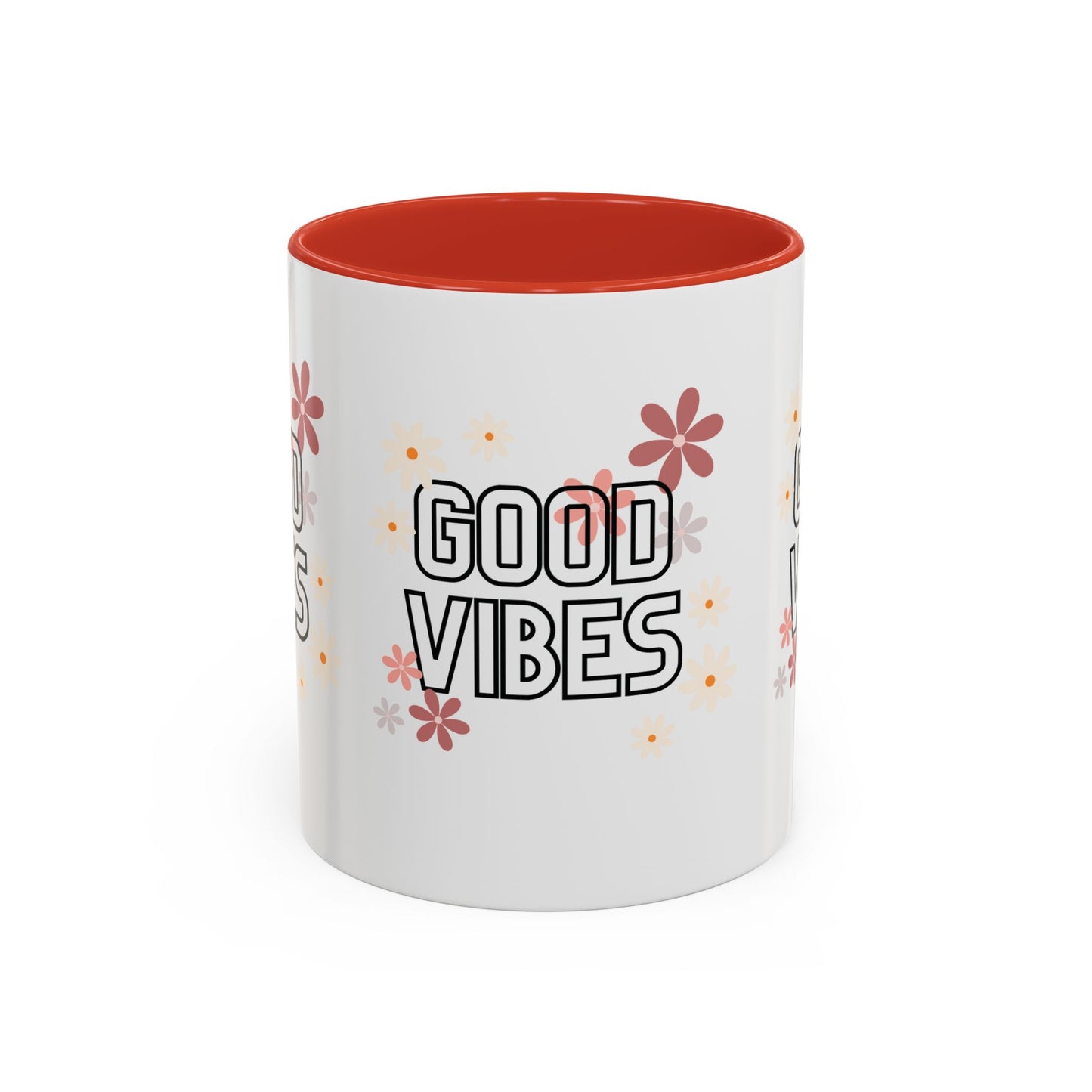 Good Vibes Accent Coffee Mug, 11oz